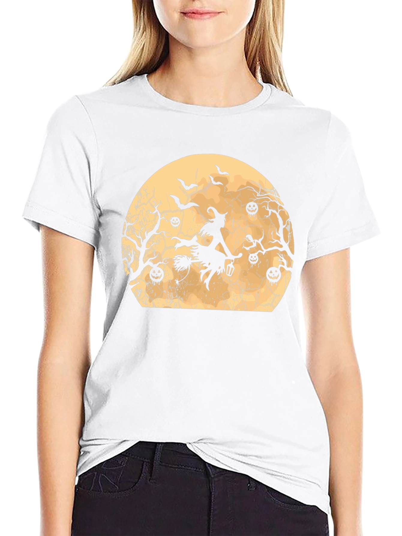 Halloween Witch T-Shirt - Spooky Season Apparel