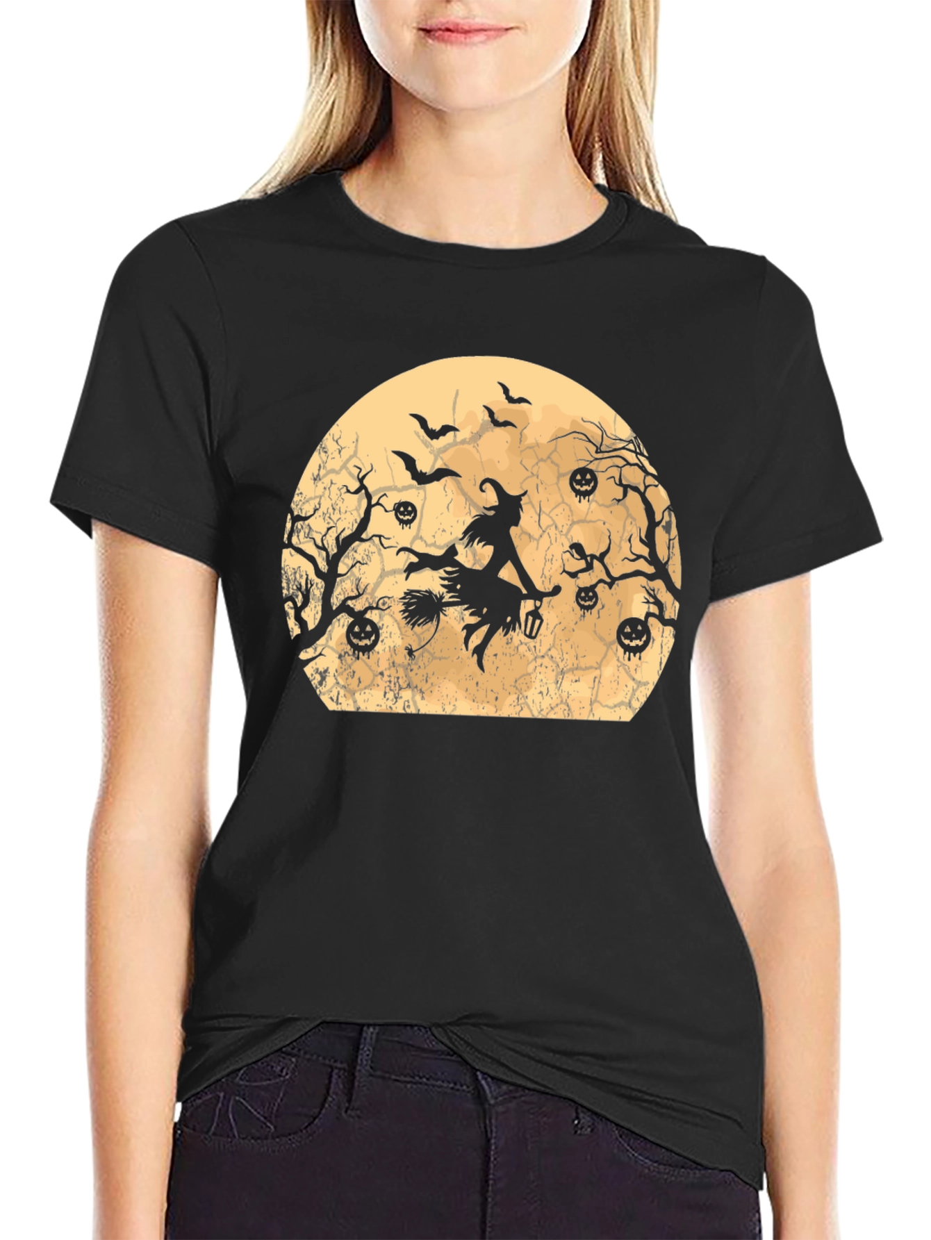 Halloween Witch T-Shirt - Spooky Season Apparel