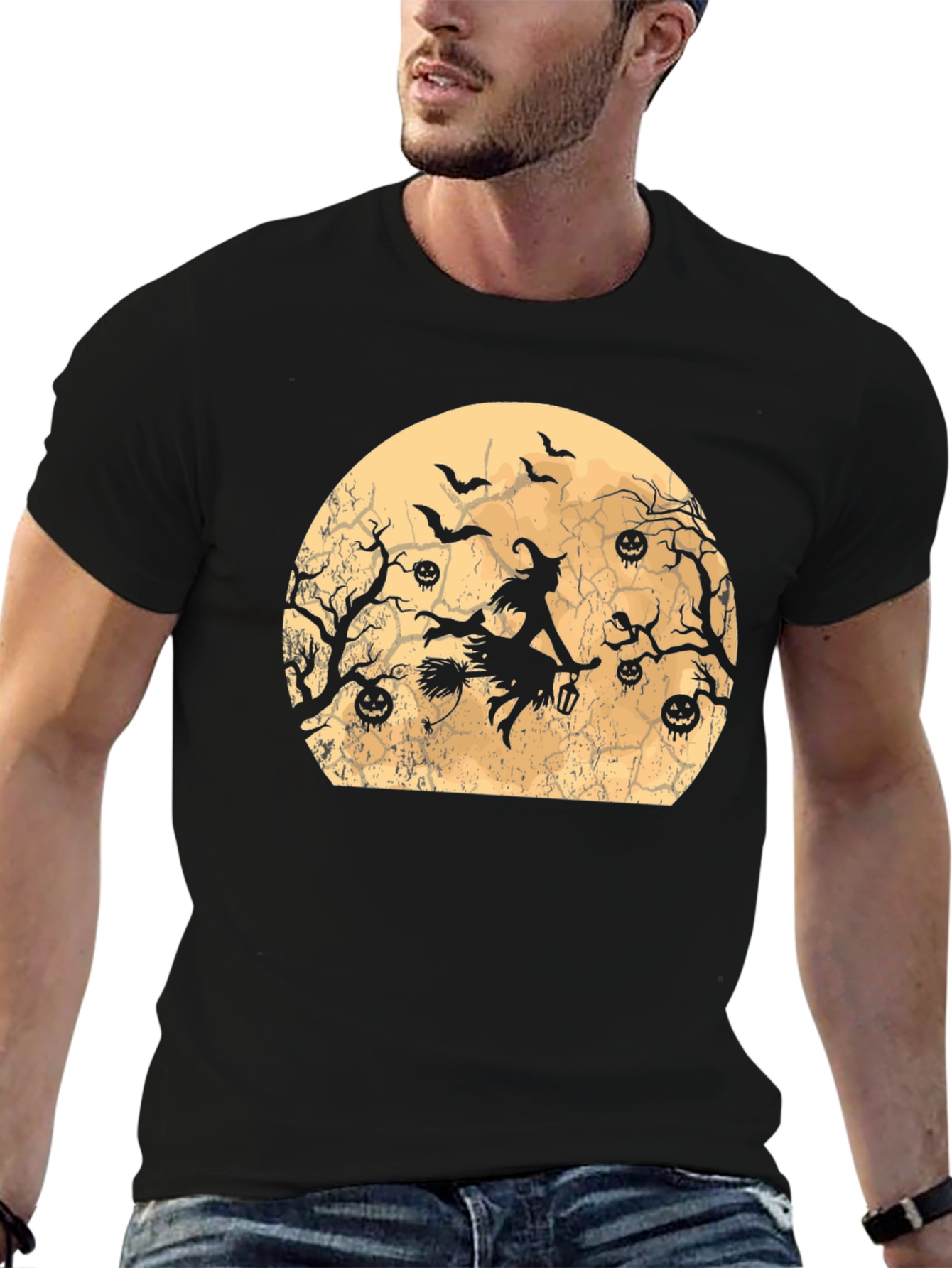Halloween Witch T-Shirt - Spooky Season Apparel