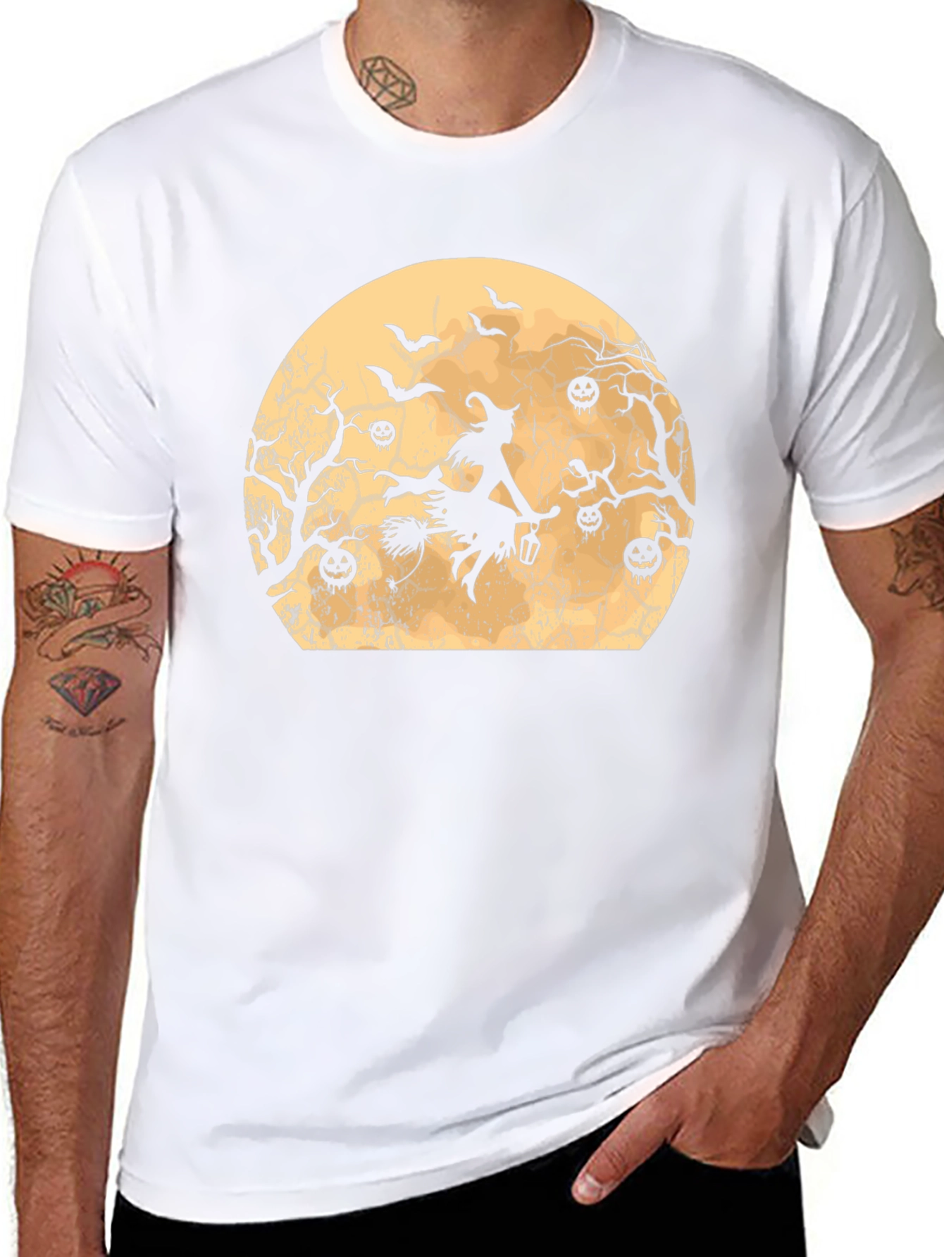 Halloween Witch T-Shirt - Spooky Season Apparel