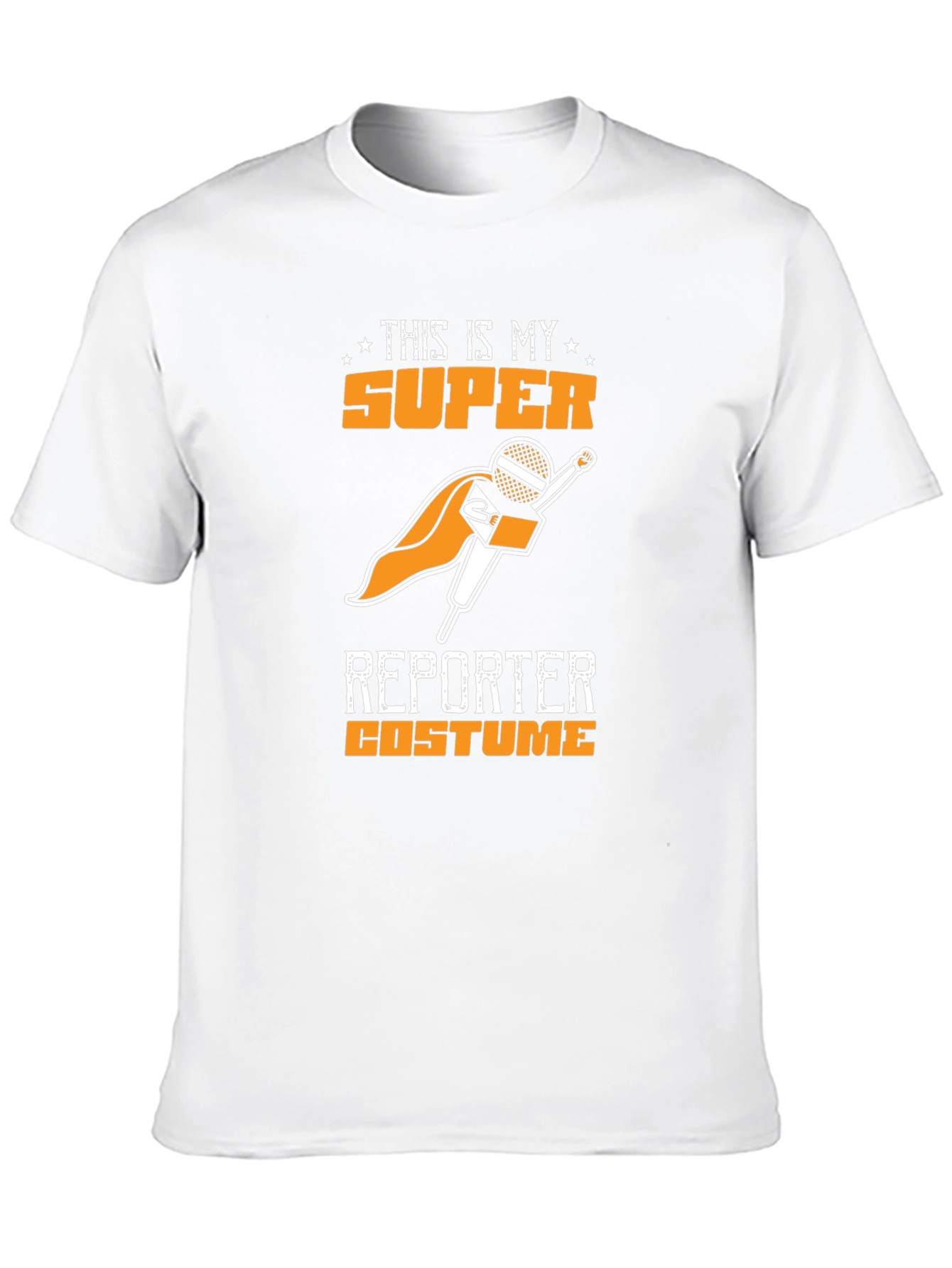 Super Reporter Costume T-Shirt - Funny Journalism Tee