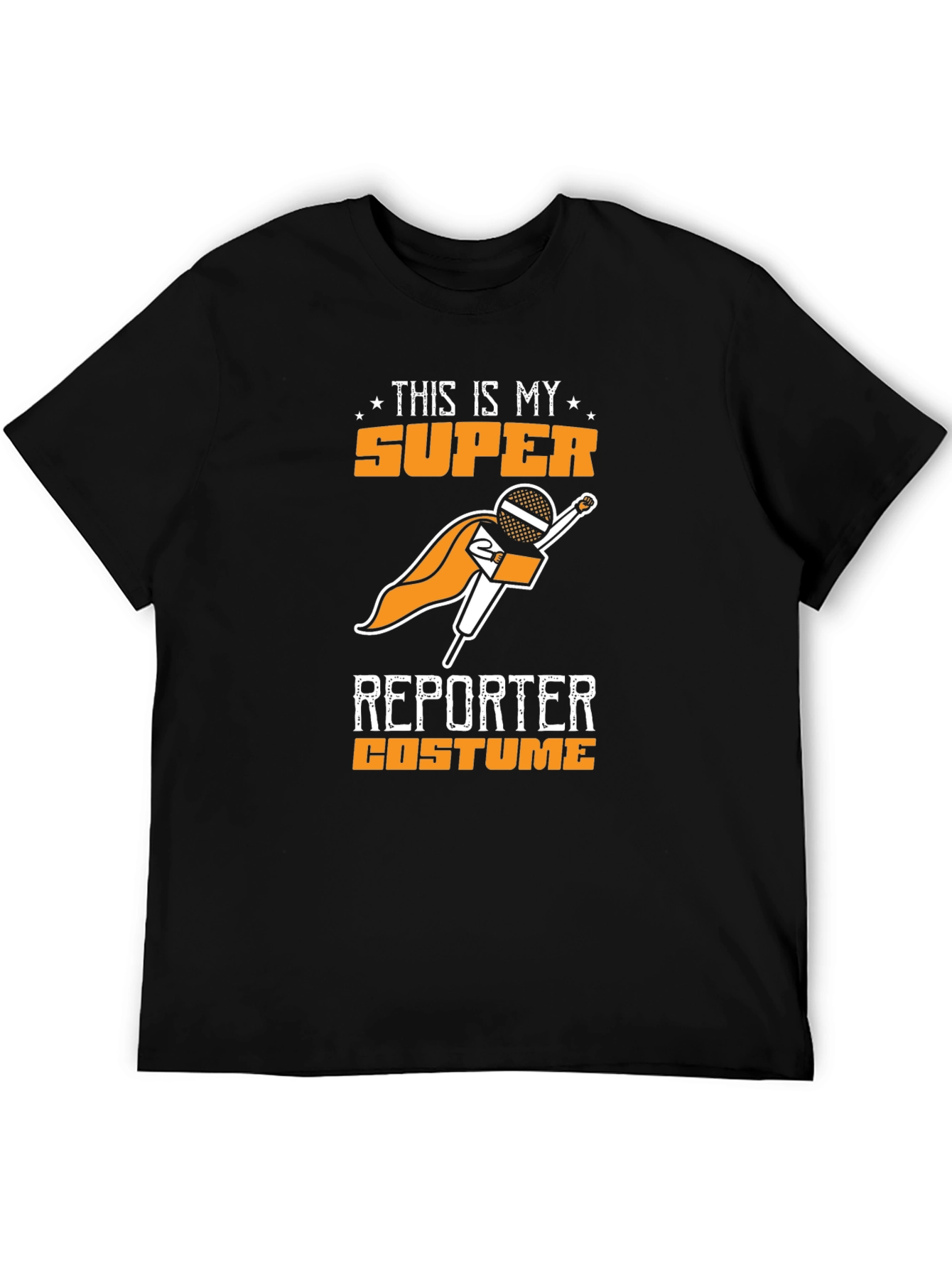 Super Reporter Costume T-Shirt - Funny Journalism Tee