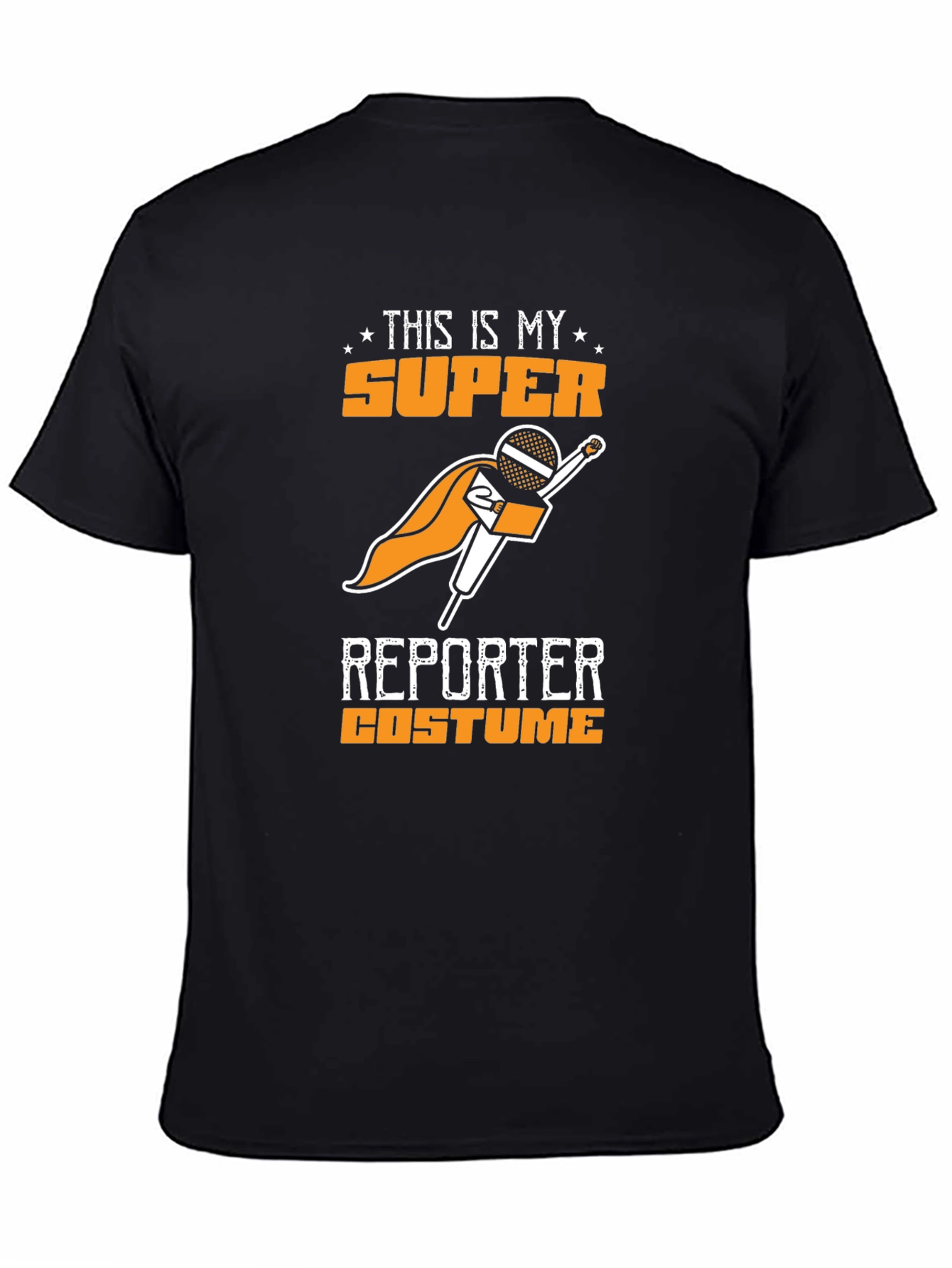 Super Reporter Costume T-Shirt - Funny Journalism Tee