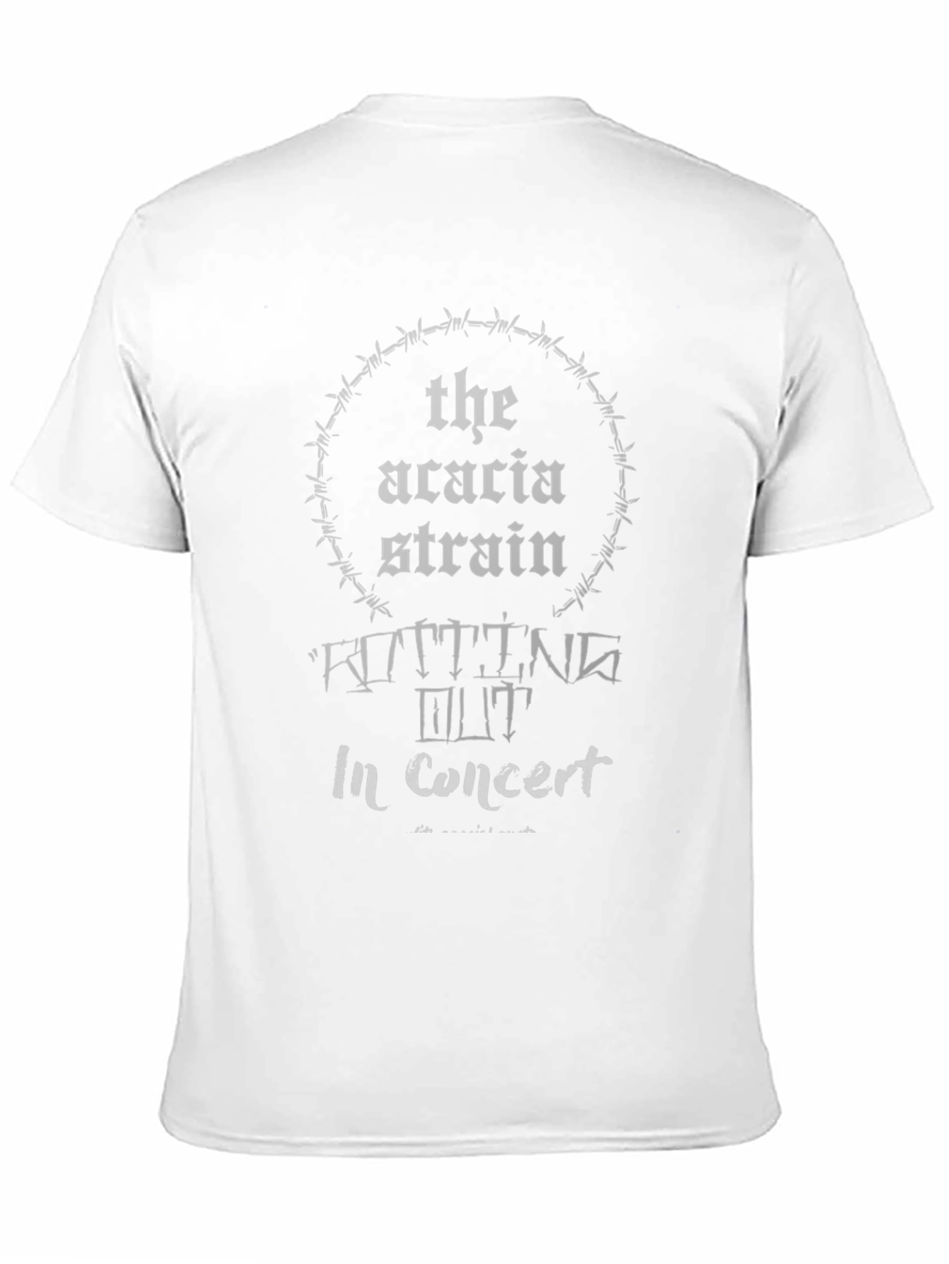The Acacia Strain Concert T-Shirt Black