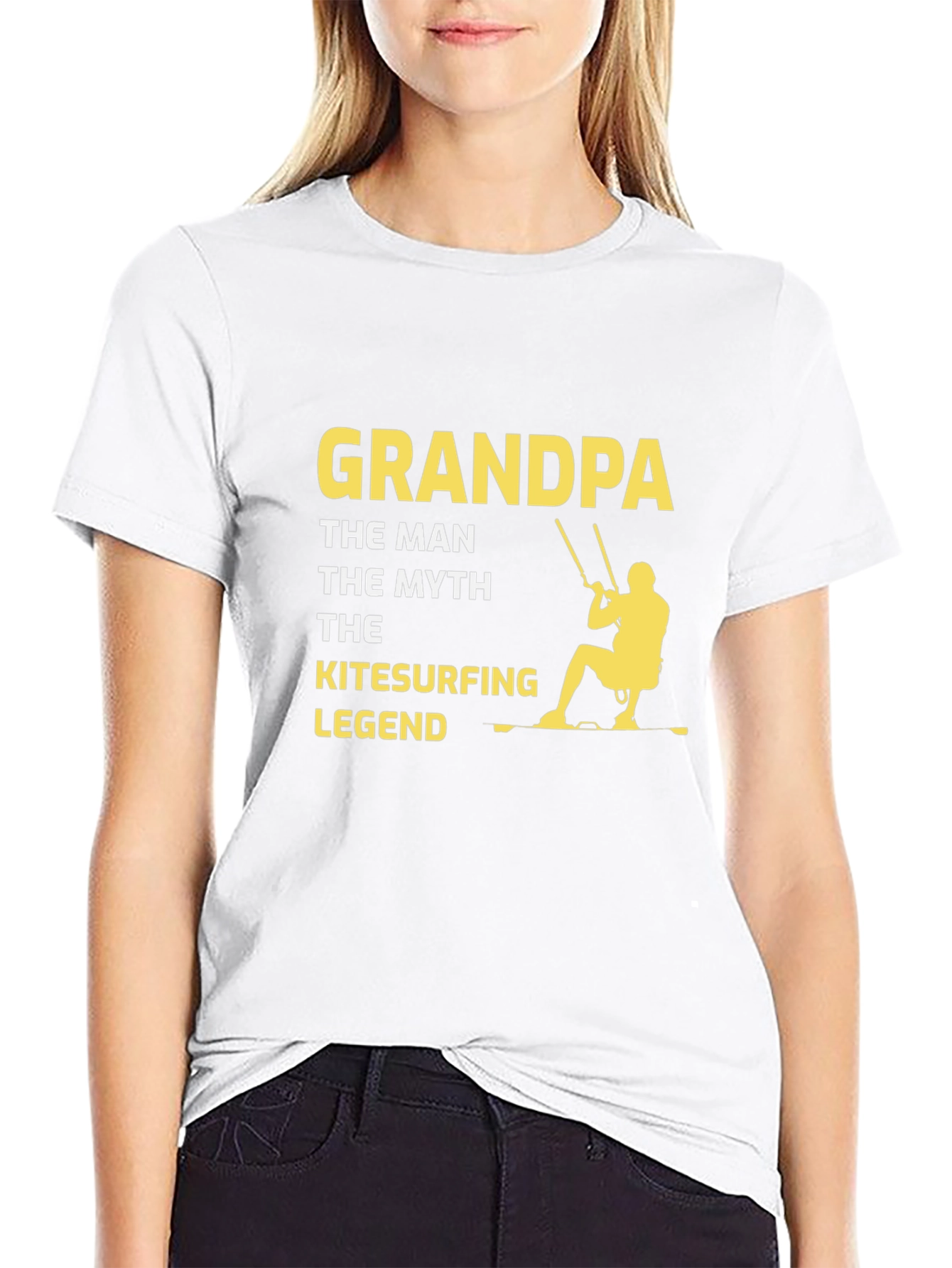 Grandpa Kitesurfing Legend T-Shirt