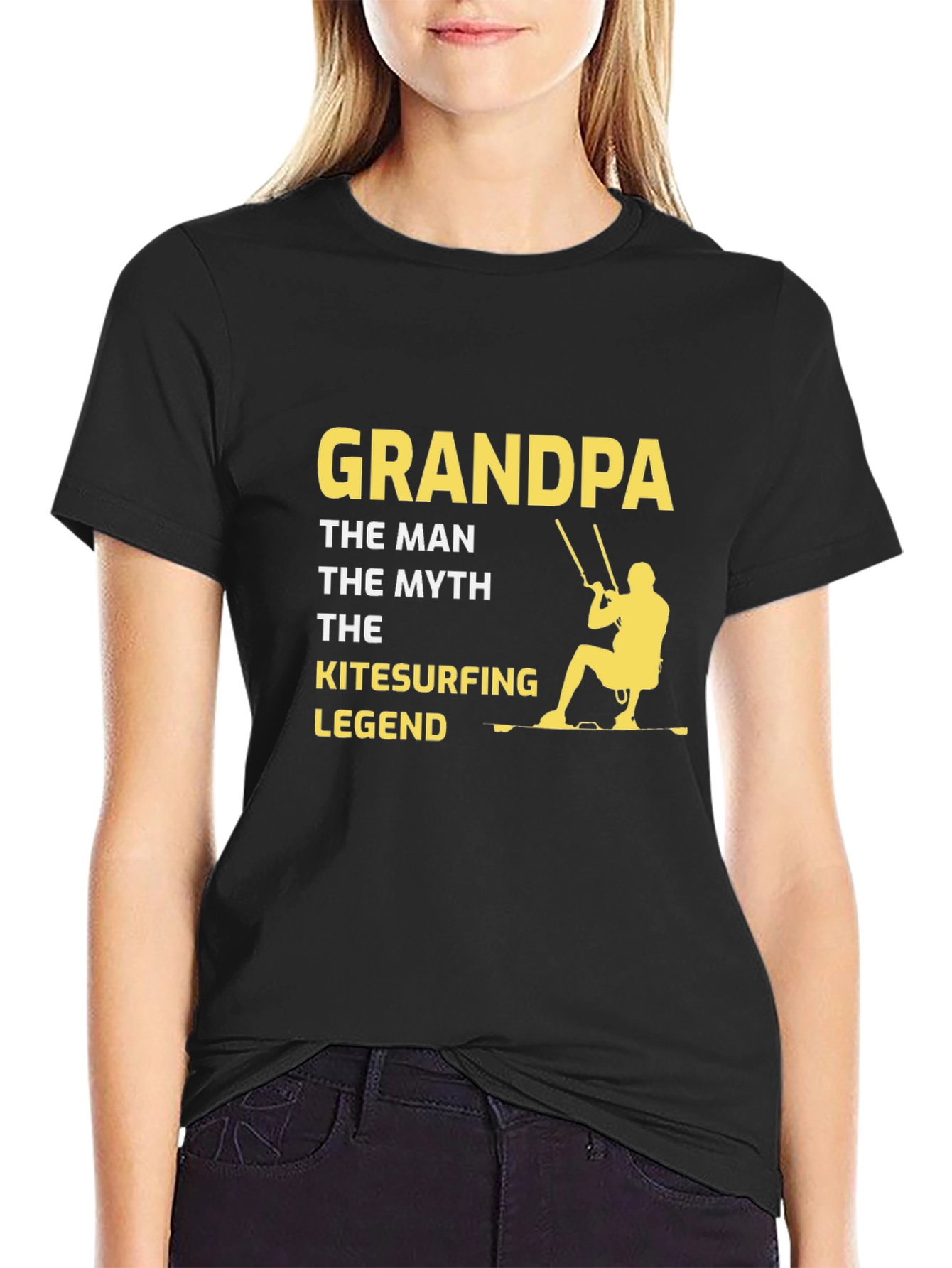 Grandpa Kitesurfing Legend T-Shirt