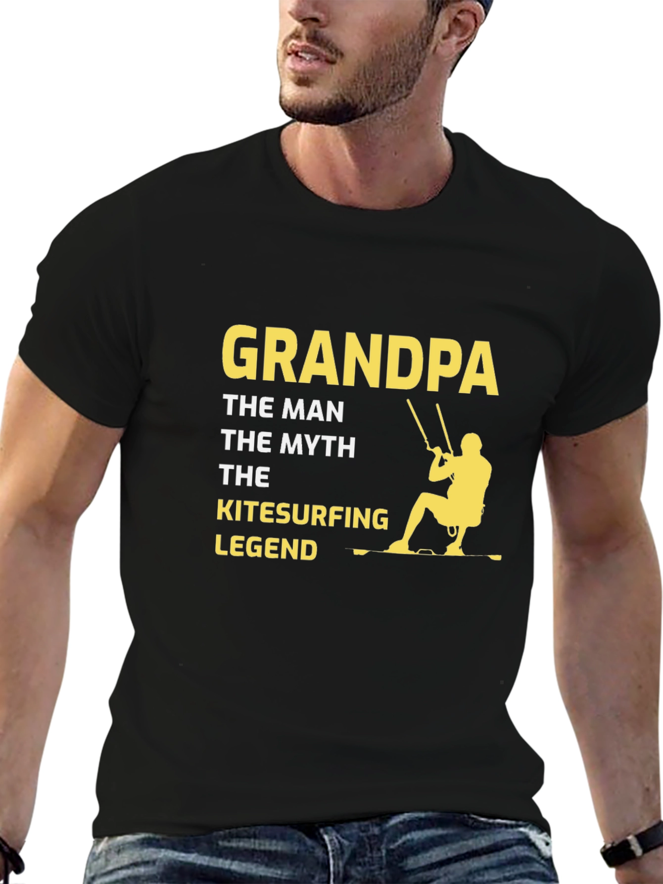 Grandpa Kitesurfing Legend T-Shirt