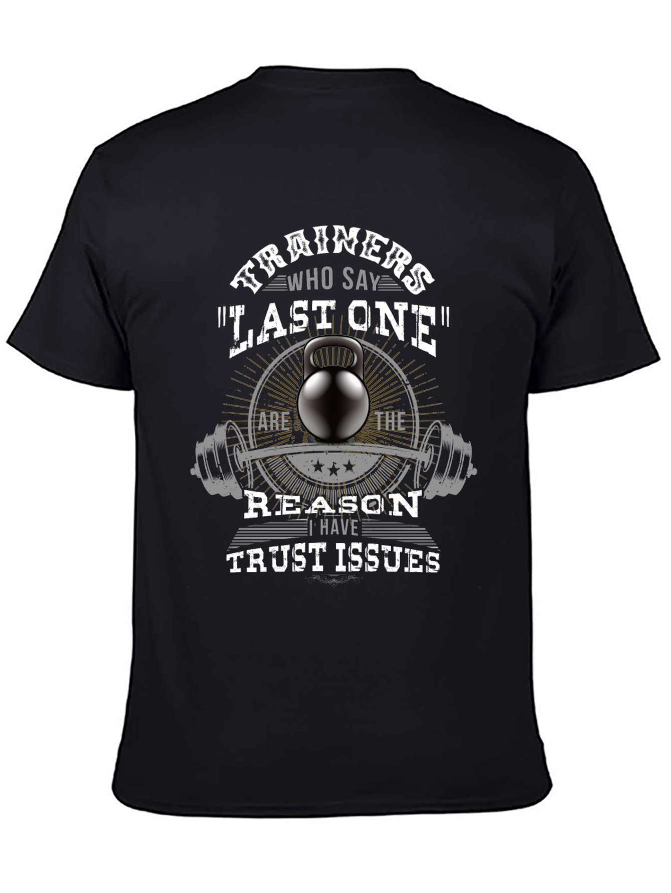 Trainers Last One Black Graphic T-Shirt