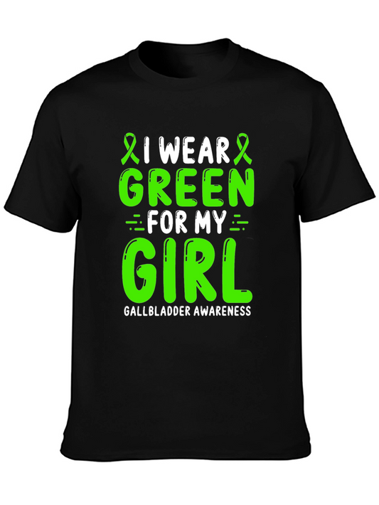 Green Gallbladder Awareness T-Shirt