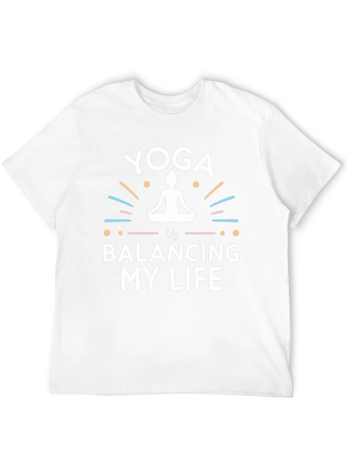 Yoga Balancing Life Graphic T-Shirt