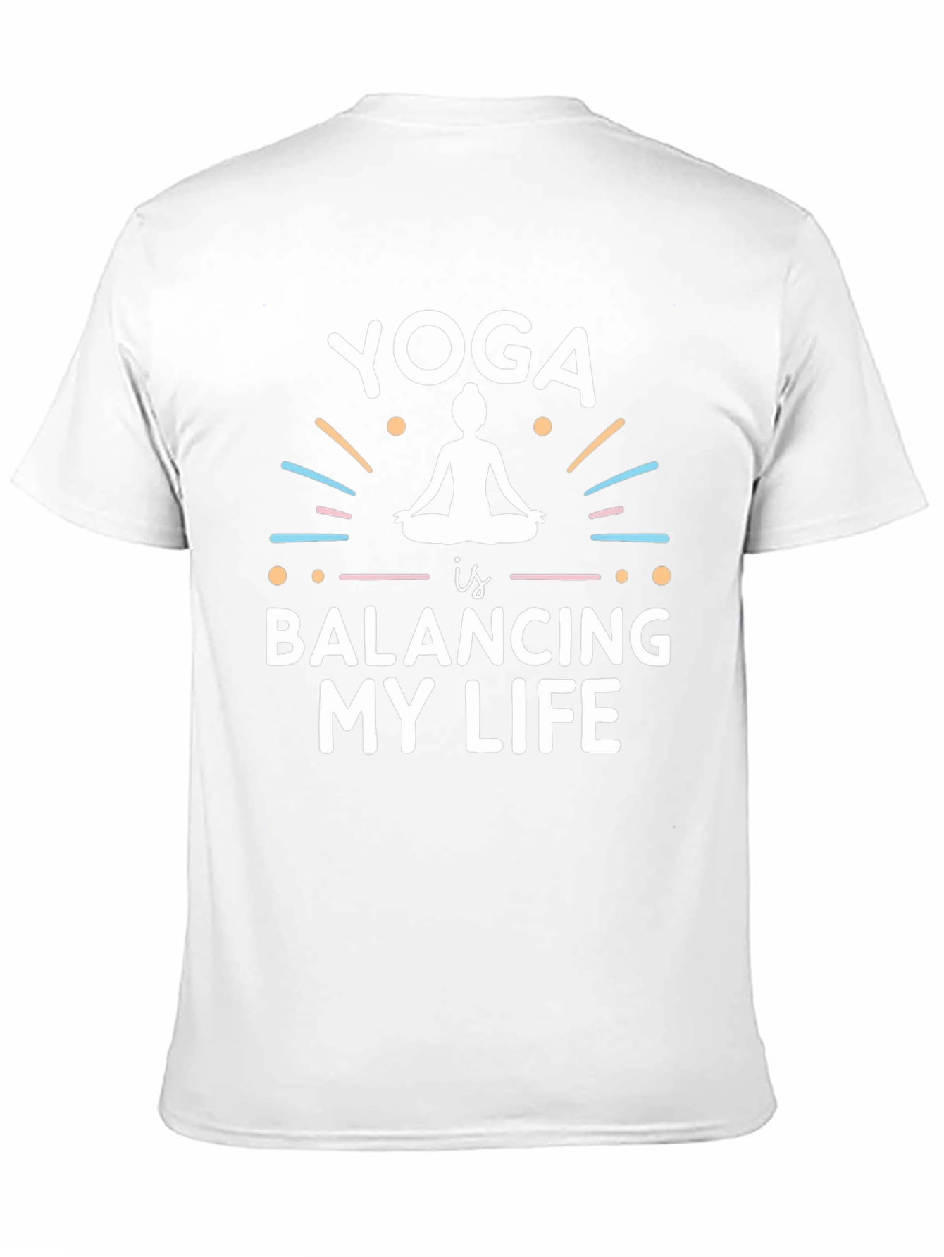 Yoga Balancing Life Graphic T-Shirt