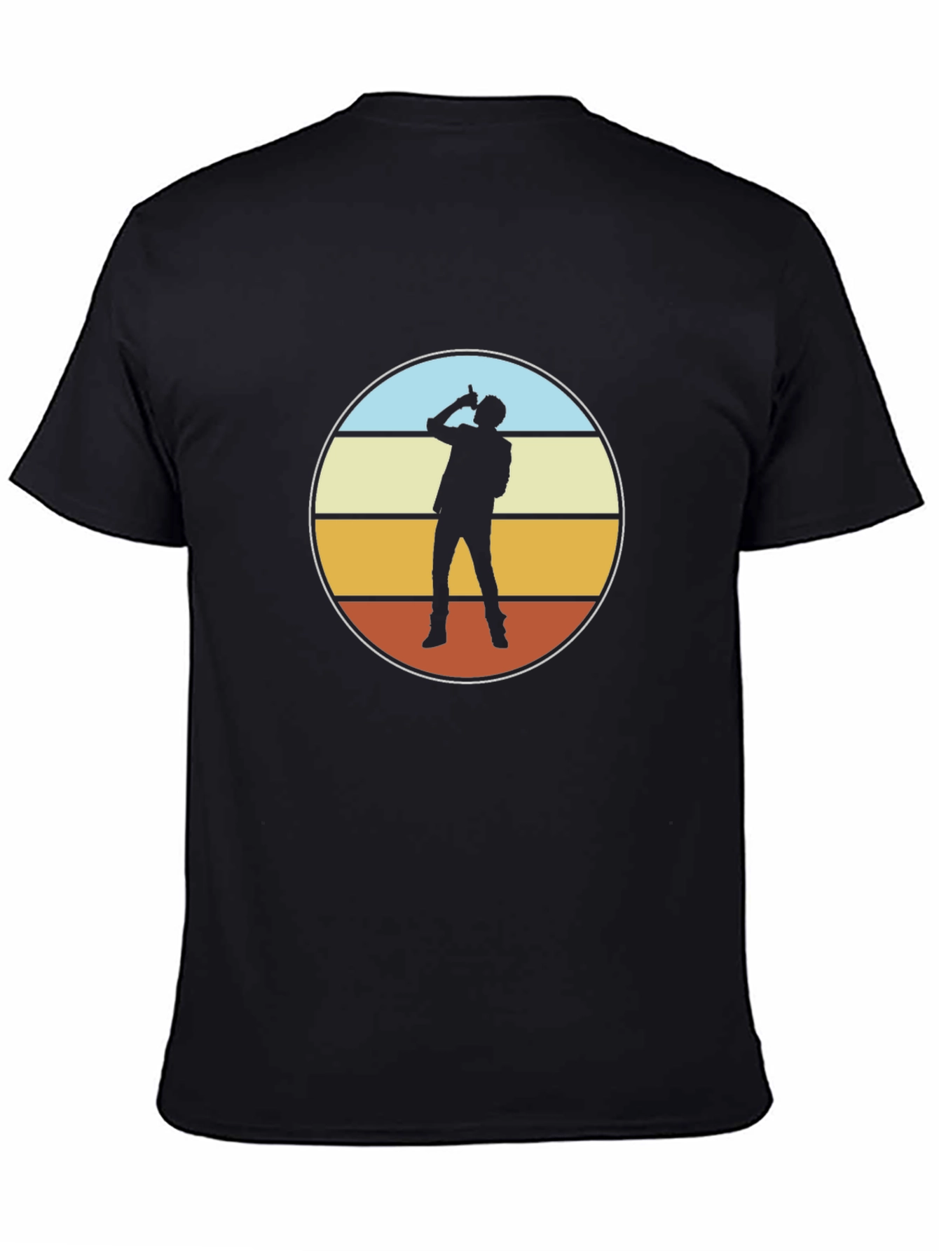 Retro Sunset Silhouette T-Shirt