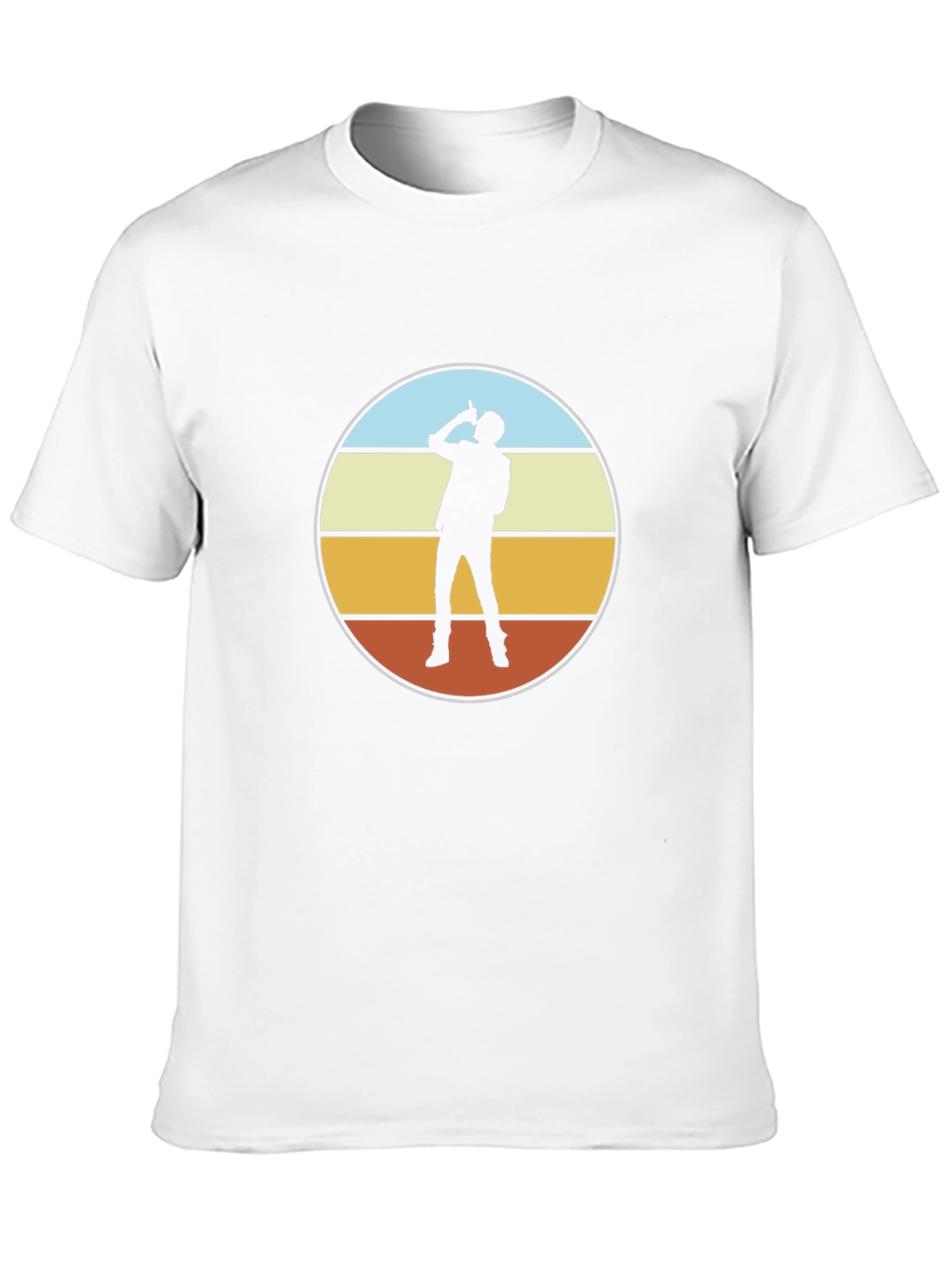 Retro Sunset Silhouette T-Shirt