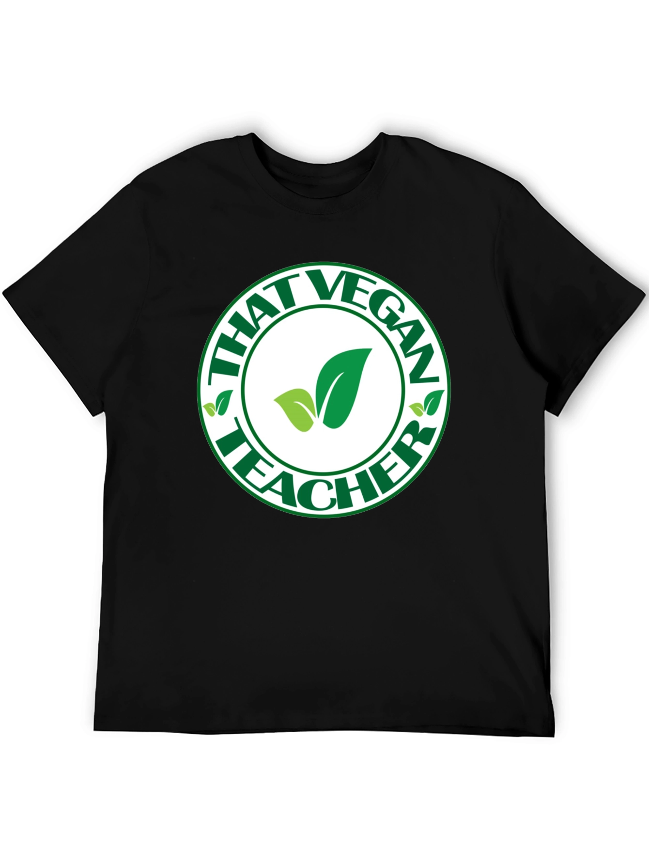 That Vegan Teacher T-Shirt Black Unisex