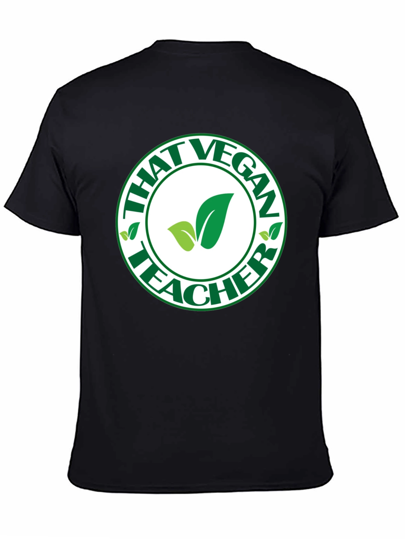 That Vegan Teacher T-Shirt Black Unisex