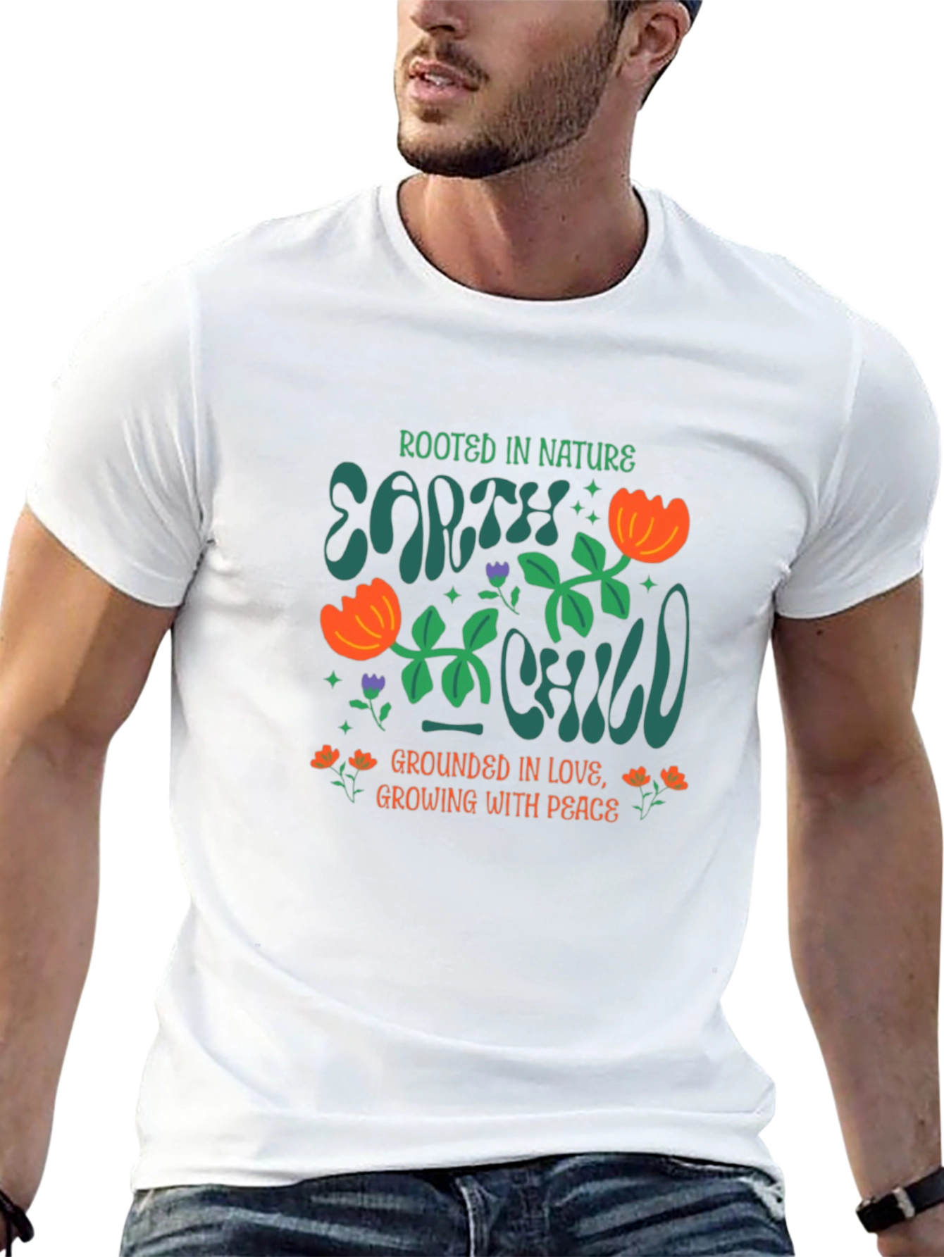 Earth Child T-Shirt - Rooted in Nature