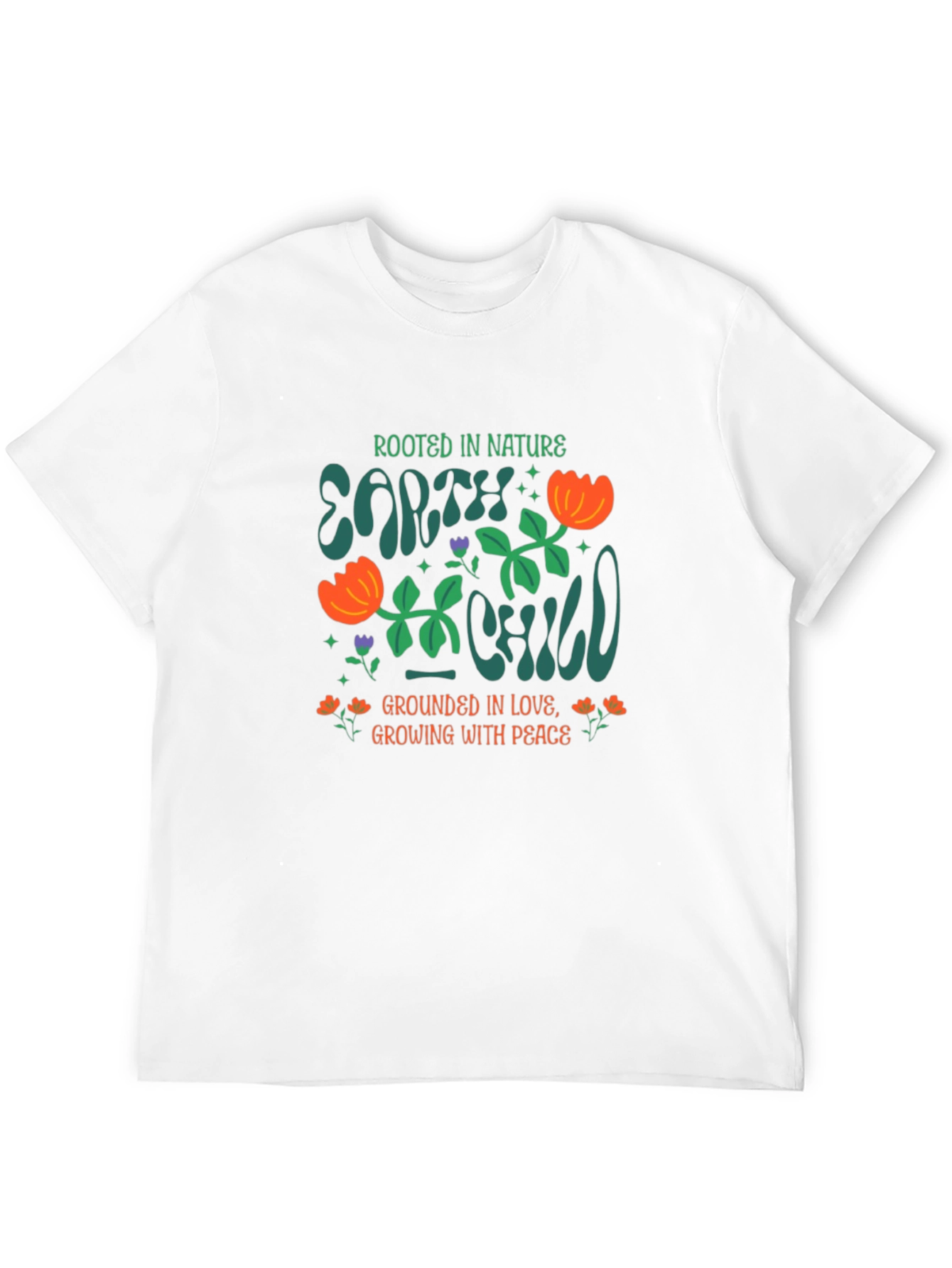 Earth Child T-Shirt - Rooted in Nature
