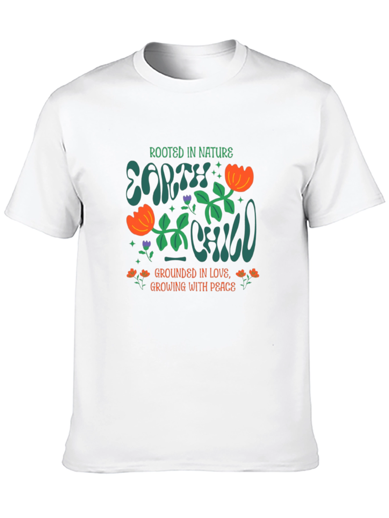 Earth Child T-Shirt - Rooted in Nature