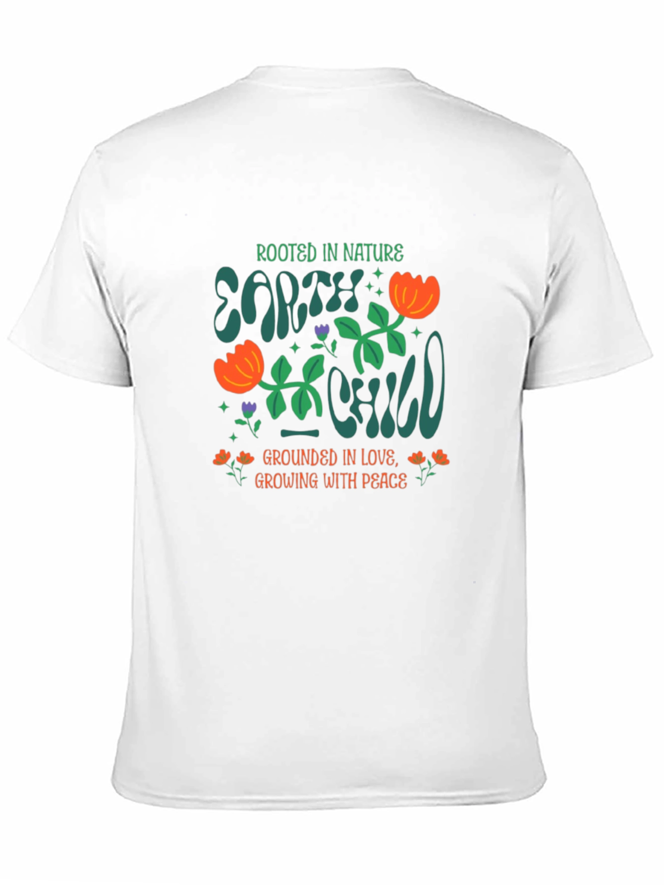 Earth Child T-Shirt - Rooted in Nature