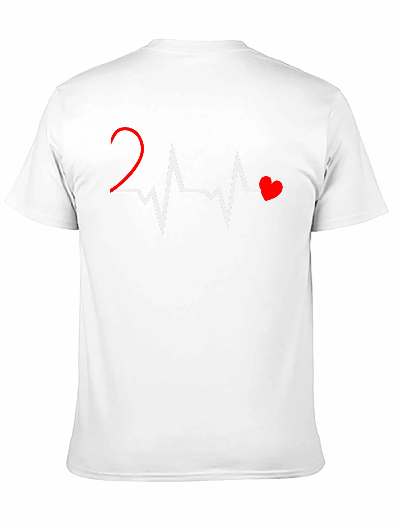Heartbeat T-Shirt - Love Pulse Design