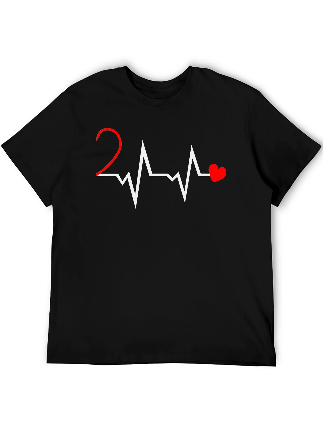 Heartbeat T-Shirt - Love Pulse Design