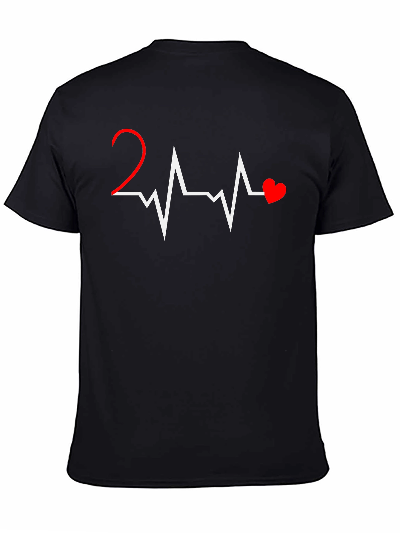 Heartbeat T-Shirt - Love Pulse Design