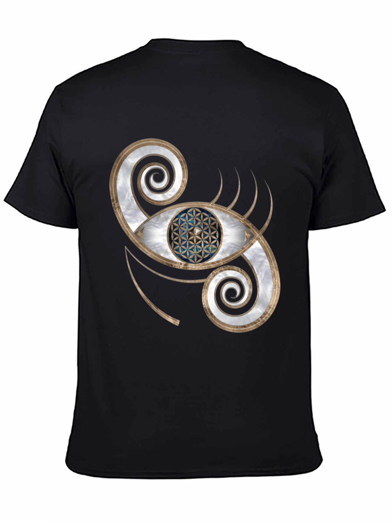 Mystic Eye Graphic Tee - Black