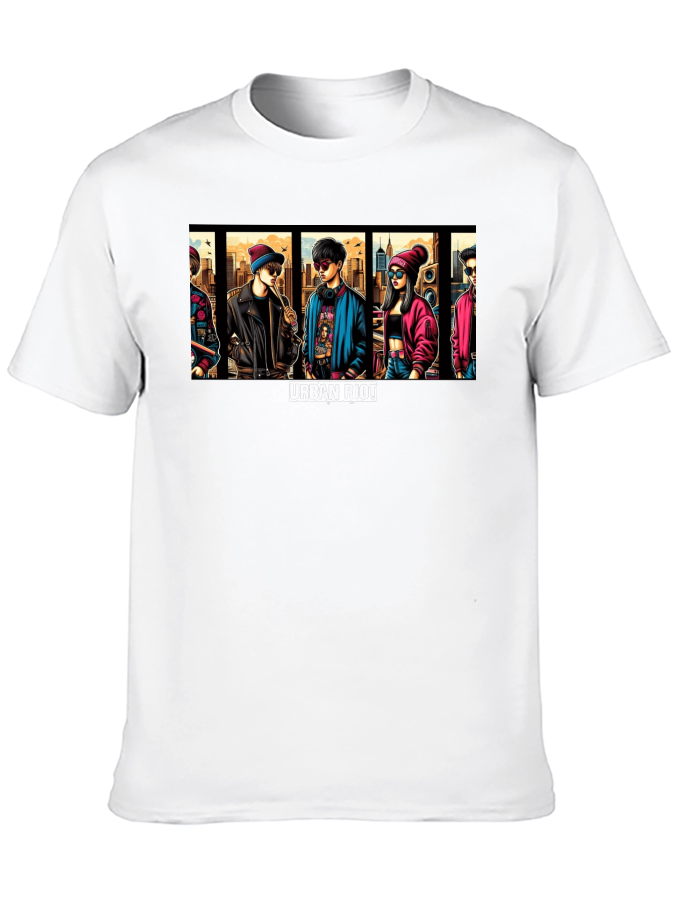Urban Riot Graphic Print T-Shirt
