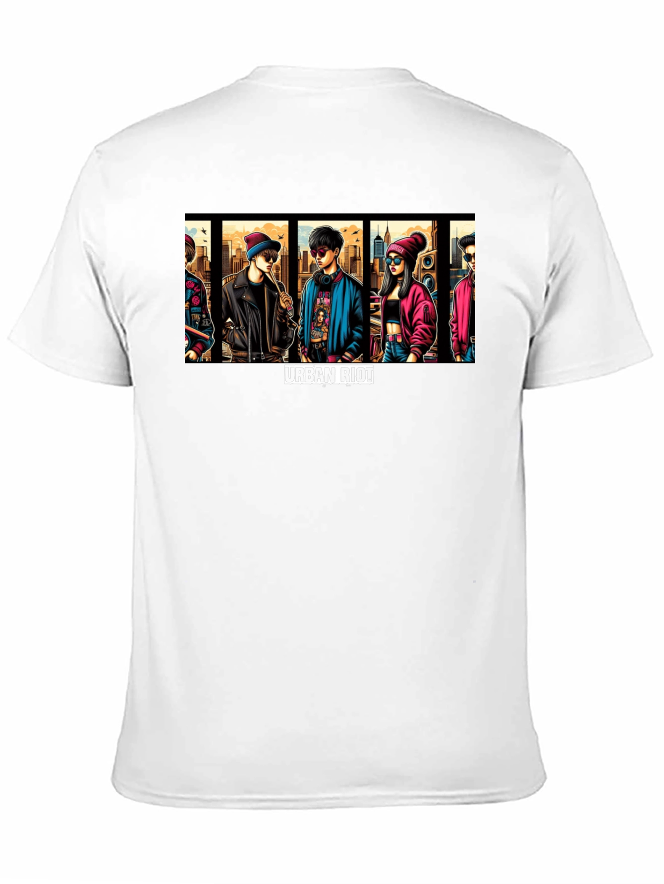 Urban Riot Graphic Print T-Shirt