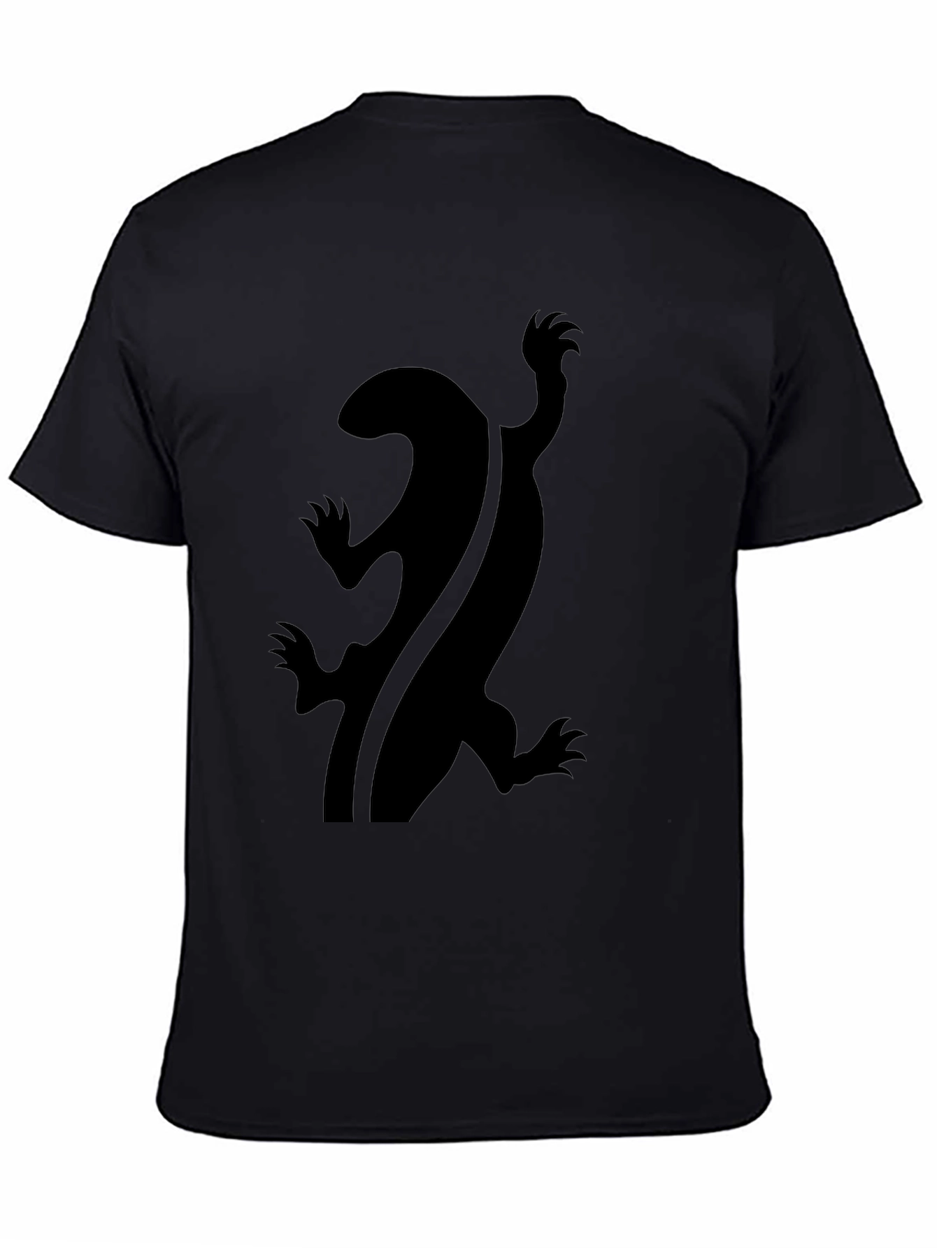 Black Lizard Graphic Tee - Unique Design