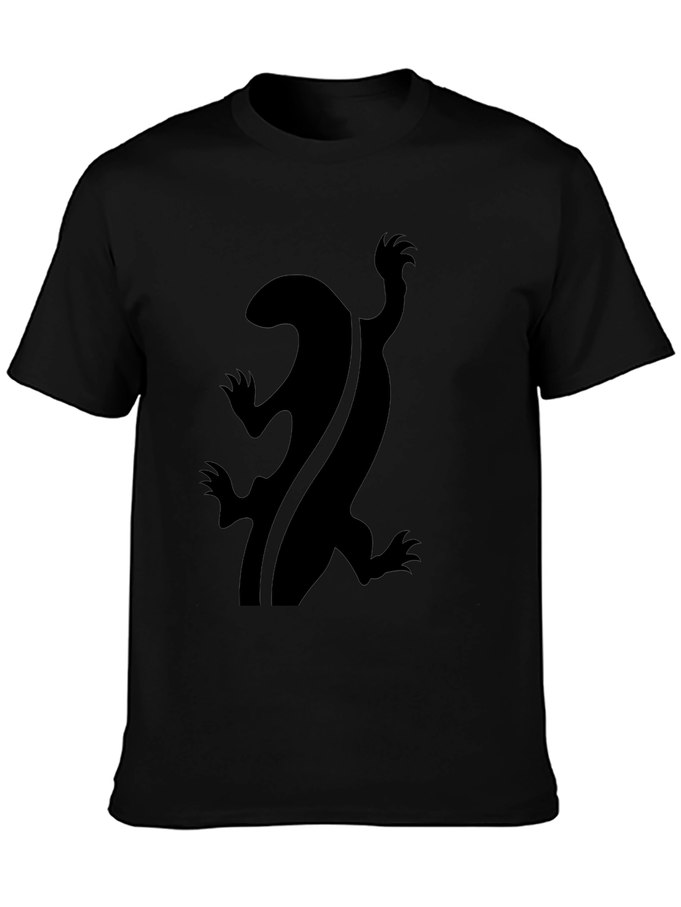 Black Lizard Graphic Tee - Unique Design