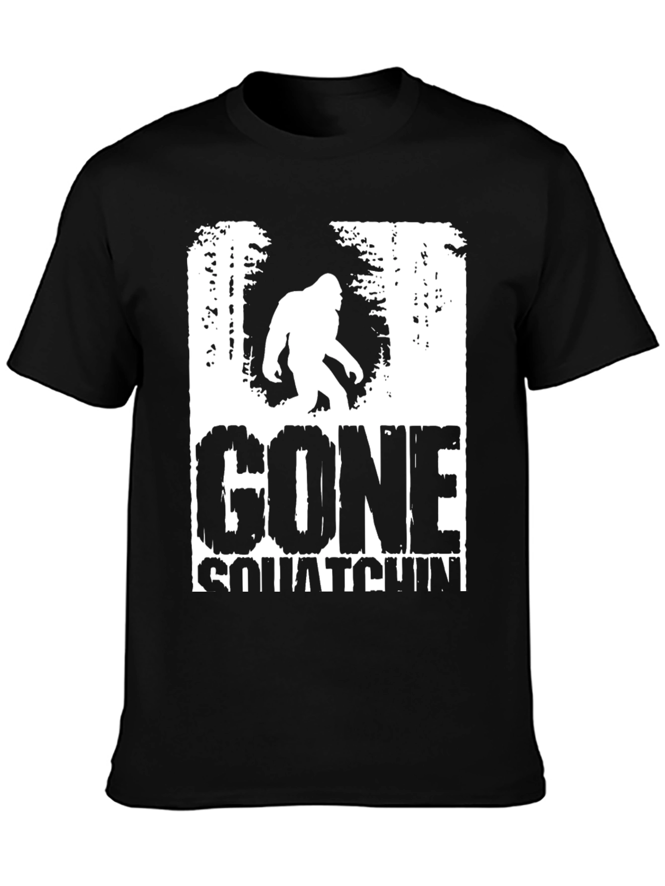 Gone Squatchin T-Shirt - Bigfoot Adventure Tee