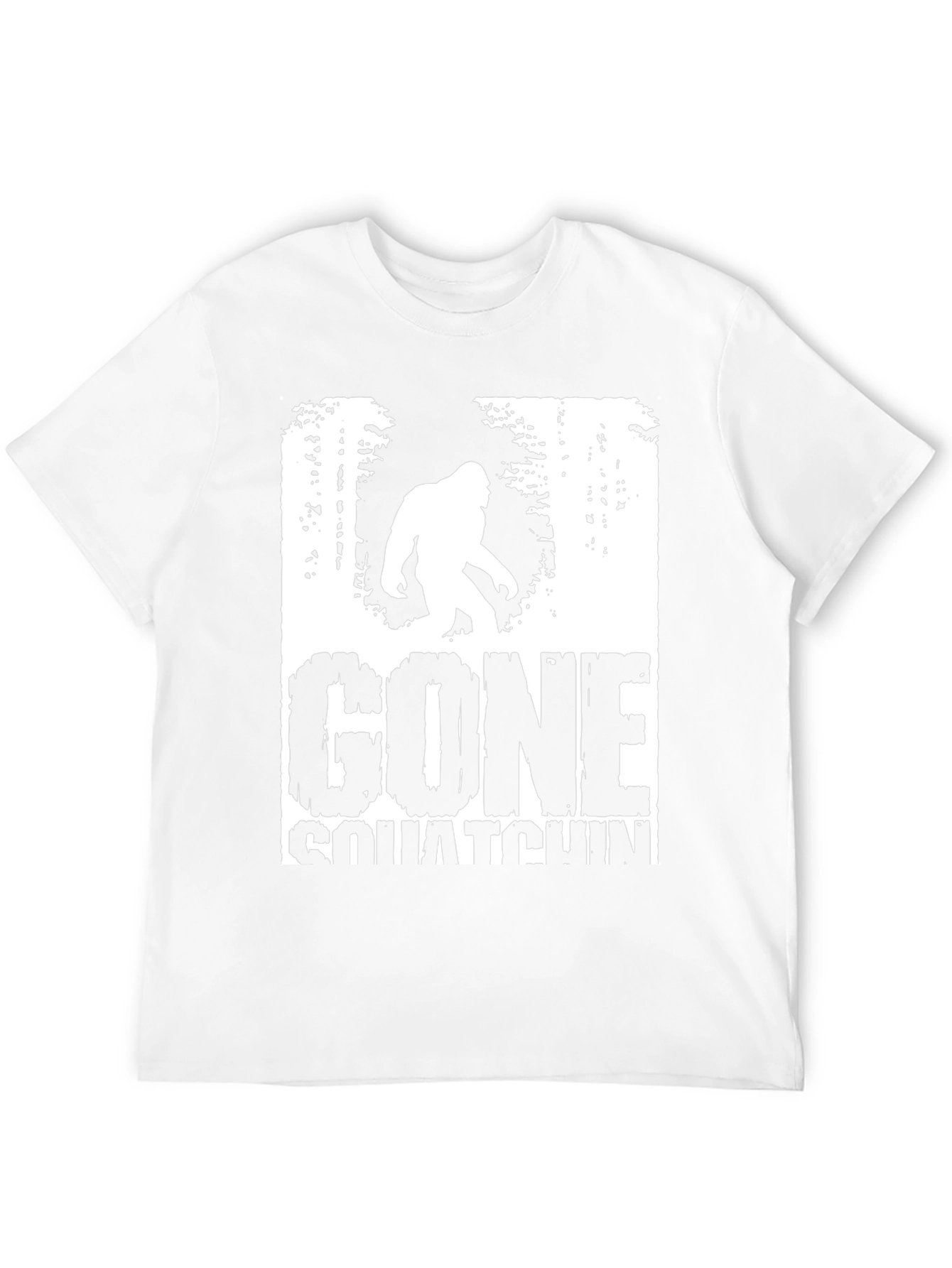 Gone Squatchin T-Shirt - Bigfoot Adventure Tee