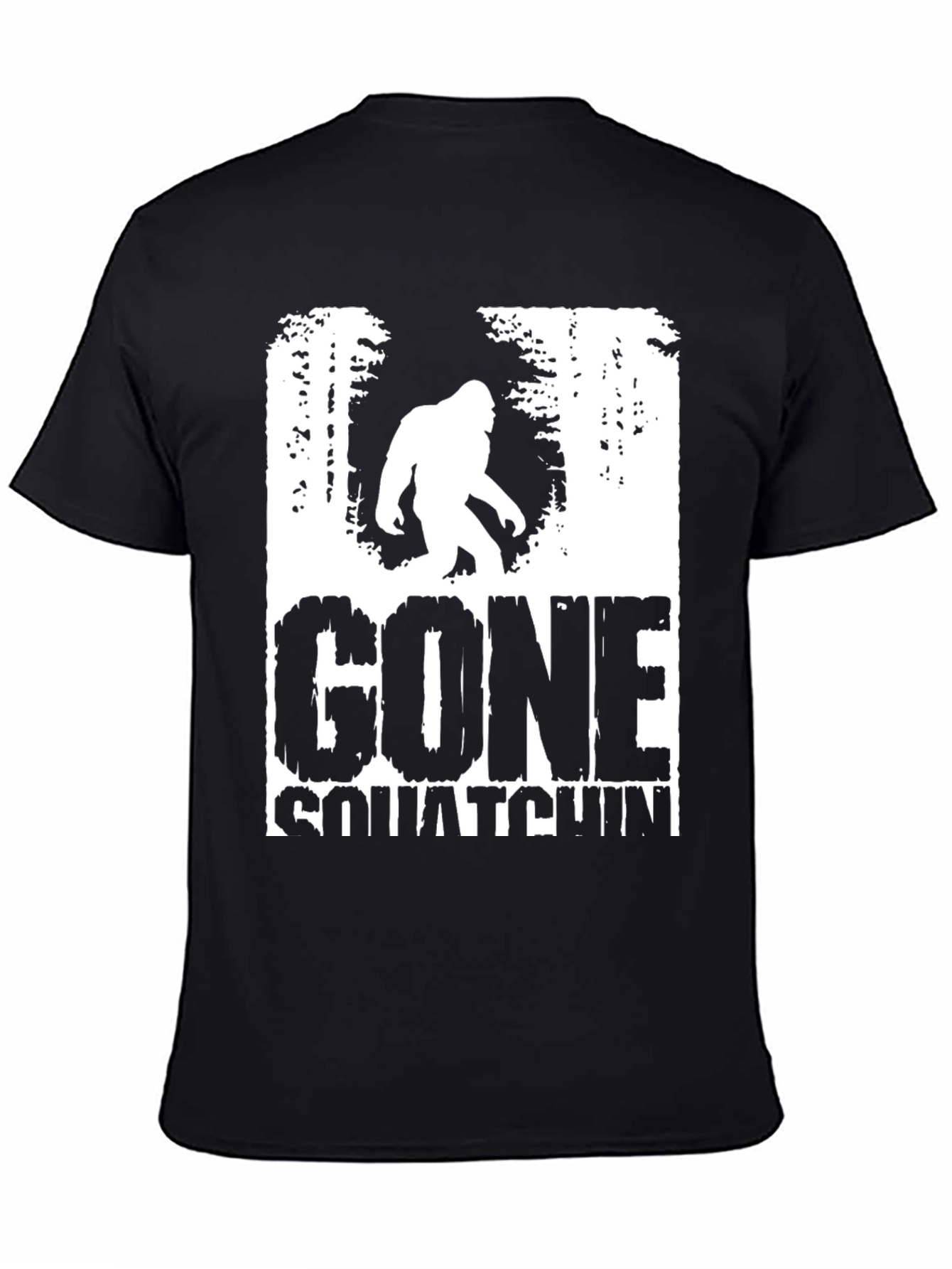 Gone Squatchin T-Shirt - Bigfoot Adventure Tee