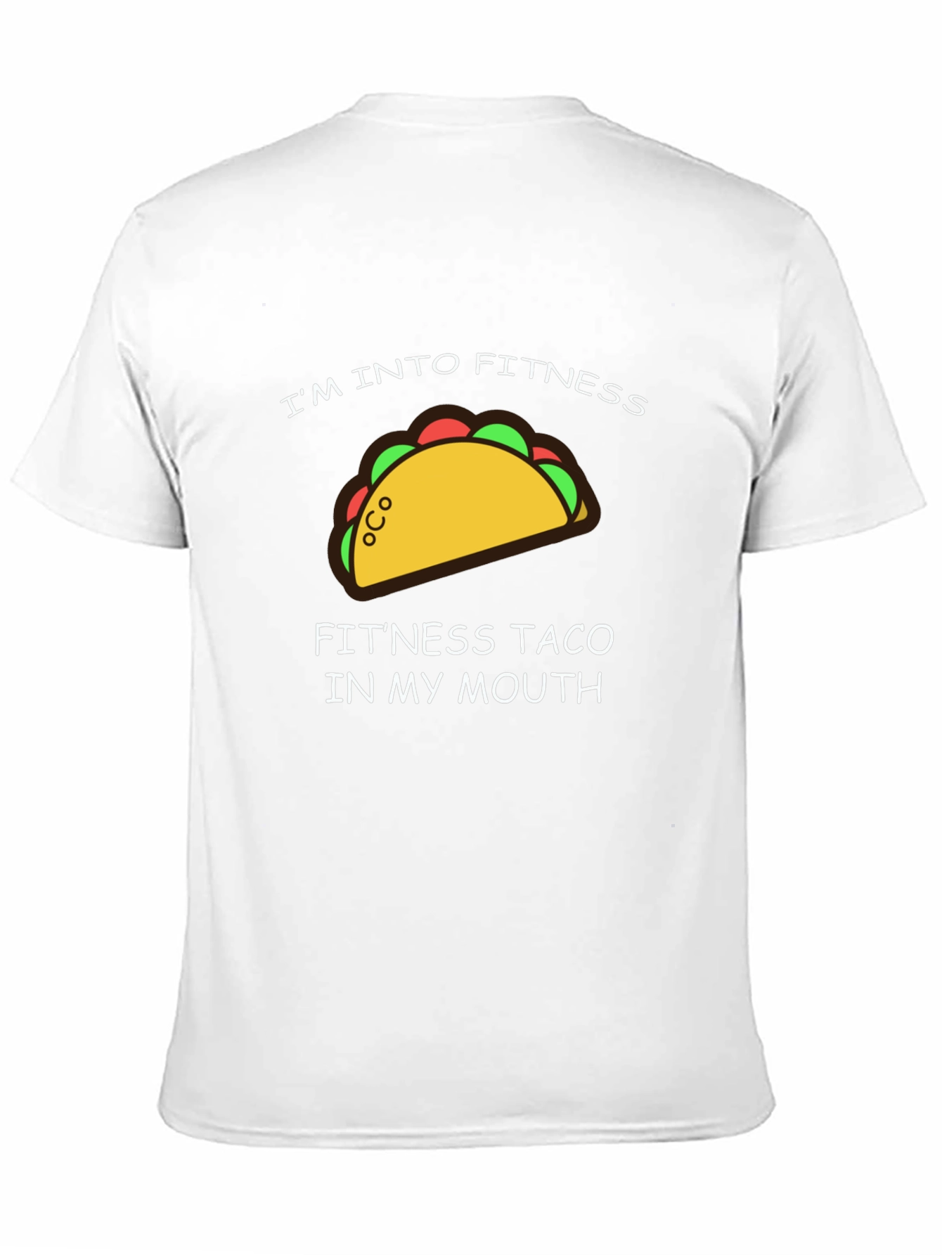 Fitness Taco Graphic T-Shirt - Funny Workout Tee