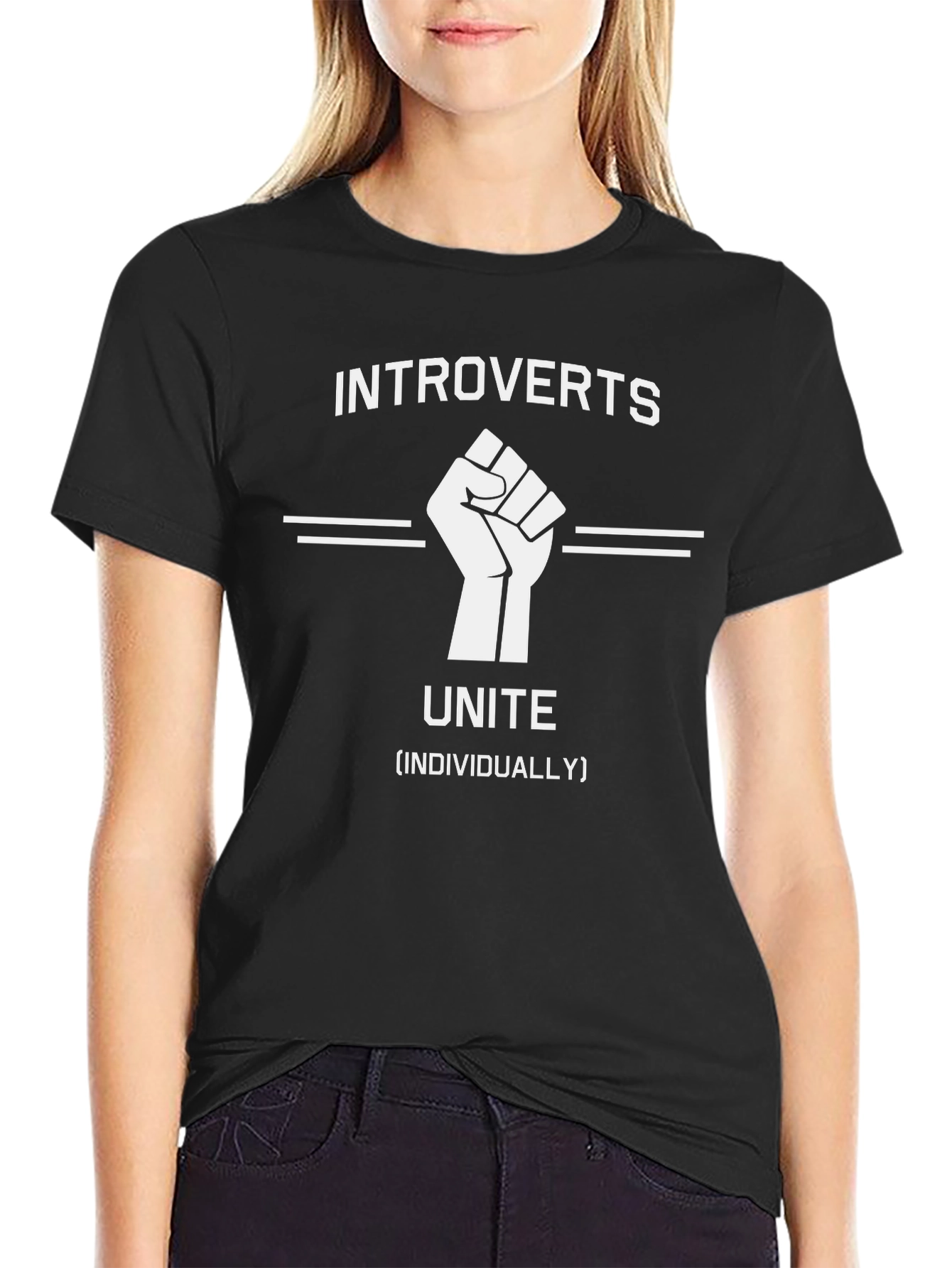 Introverts Unite Graphic T-Shirt