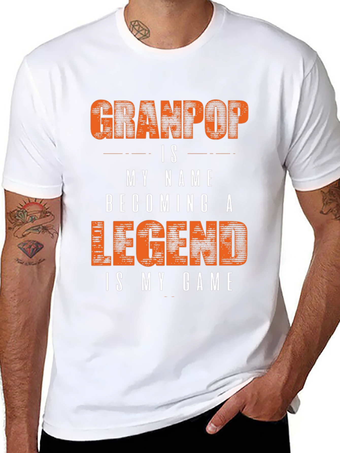 Granpop Legend Graphic T-Shirt
