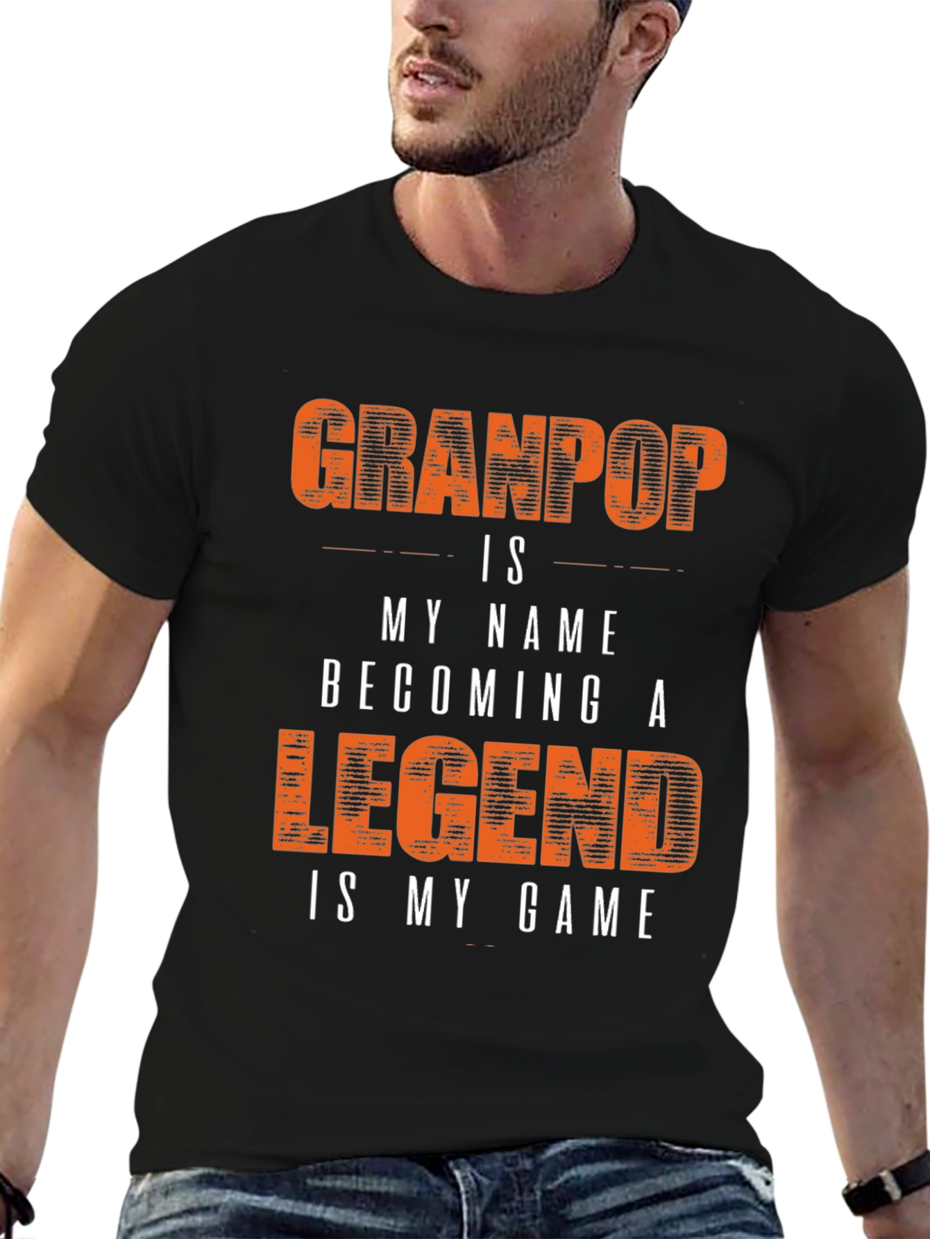 Granpop Legend Graphic T-Shirt
