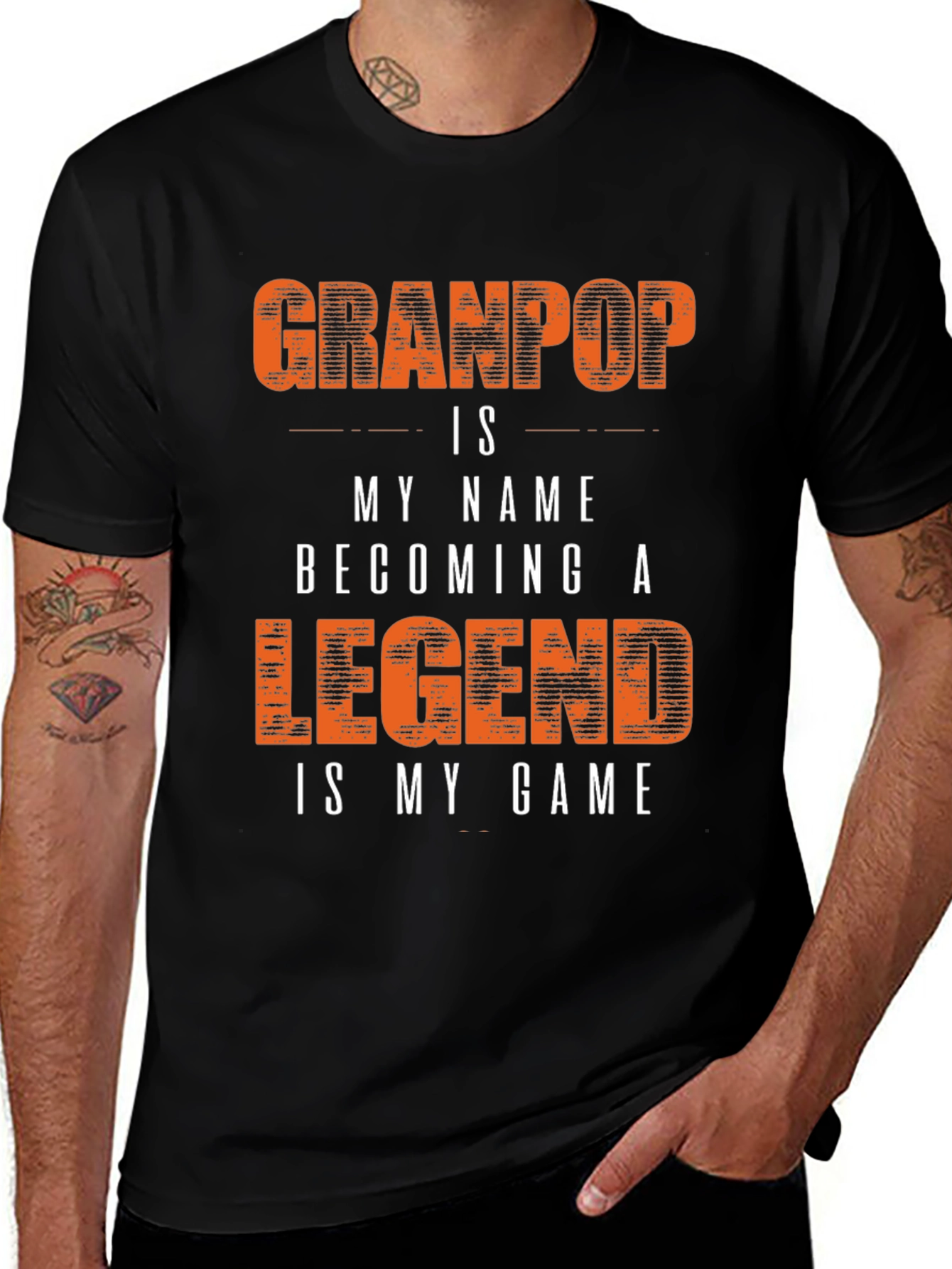 Granpop Legend Graphic T-Shirt
