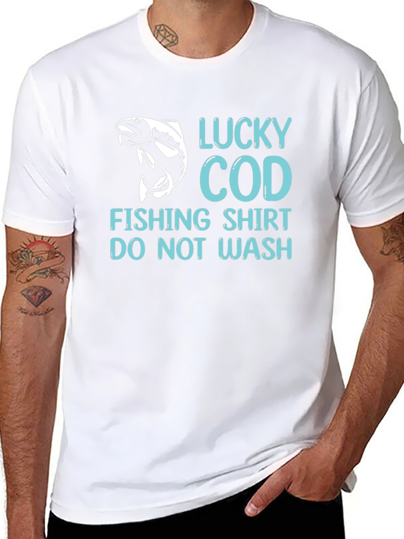 Lucky Cod Fishing Shirt - Do Not Wash