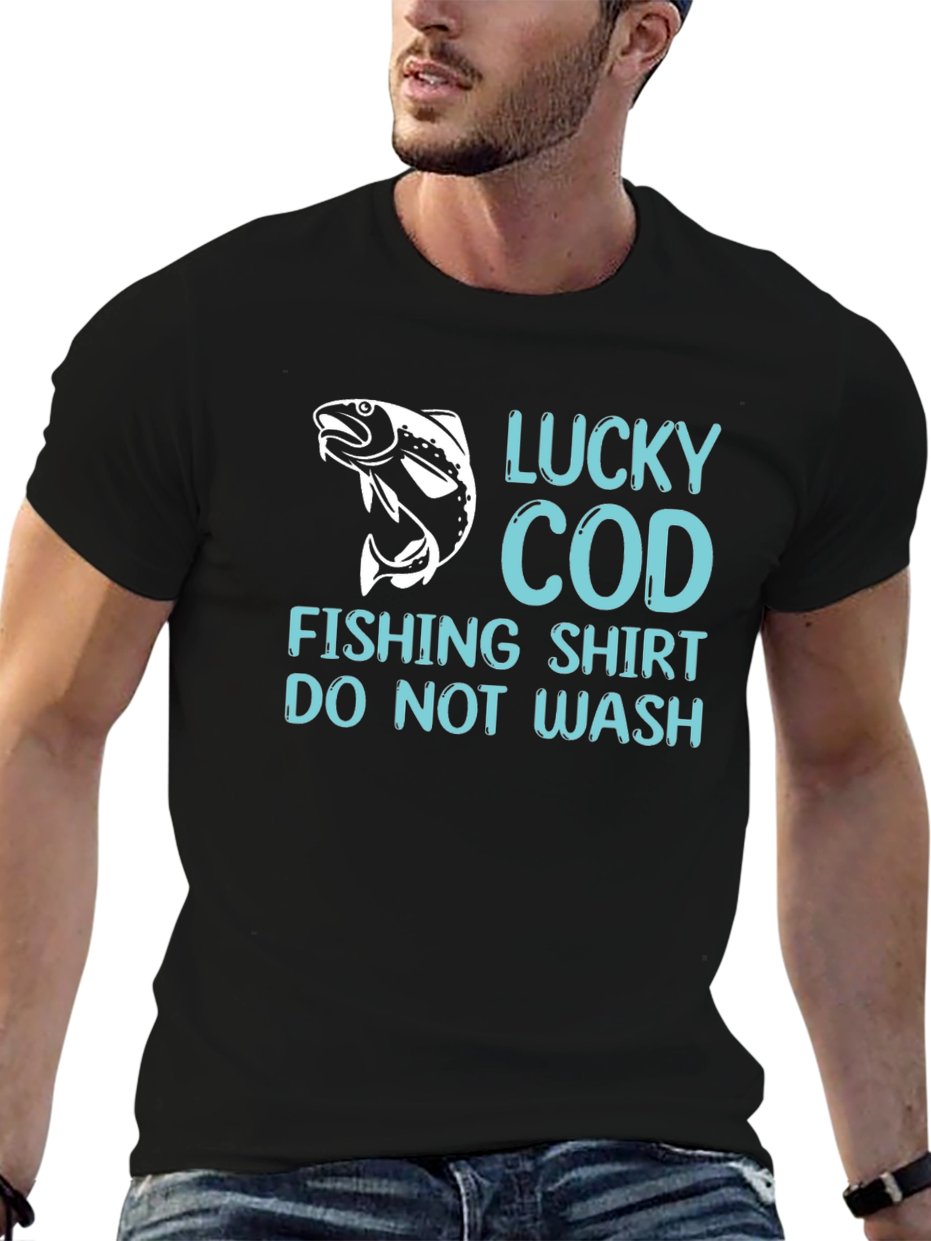 Lucky Cod Fishing Shirt - Do Not Wash