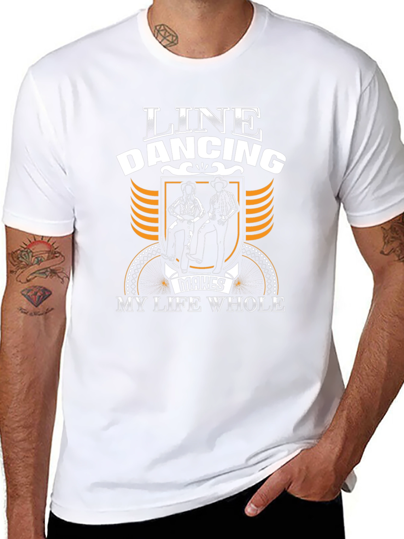 Line Dancing Makes My Life Whole T-Shirt