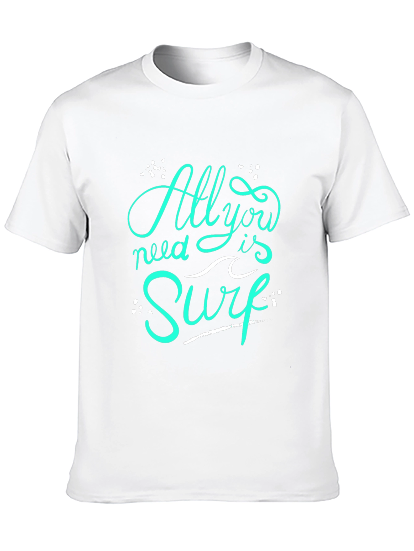 All You Need is Surf - Black T-Shirt