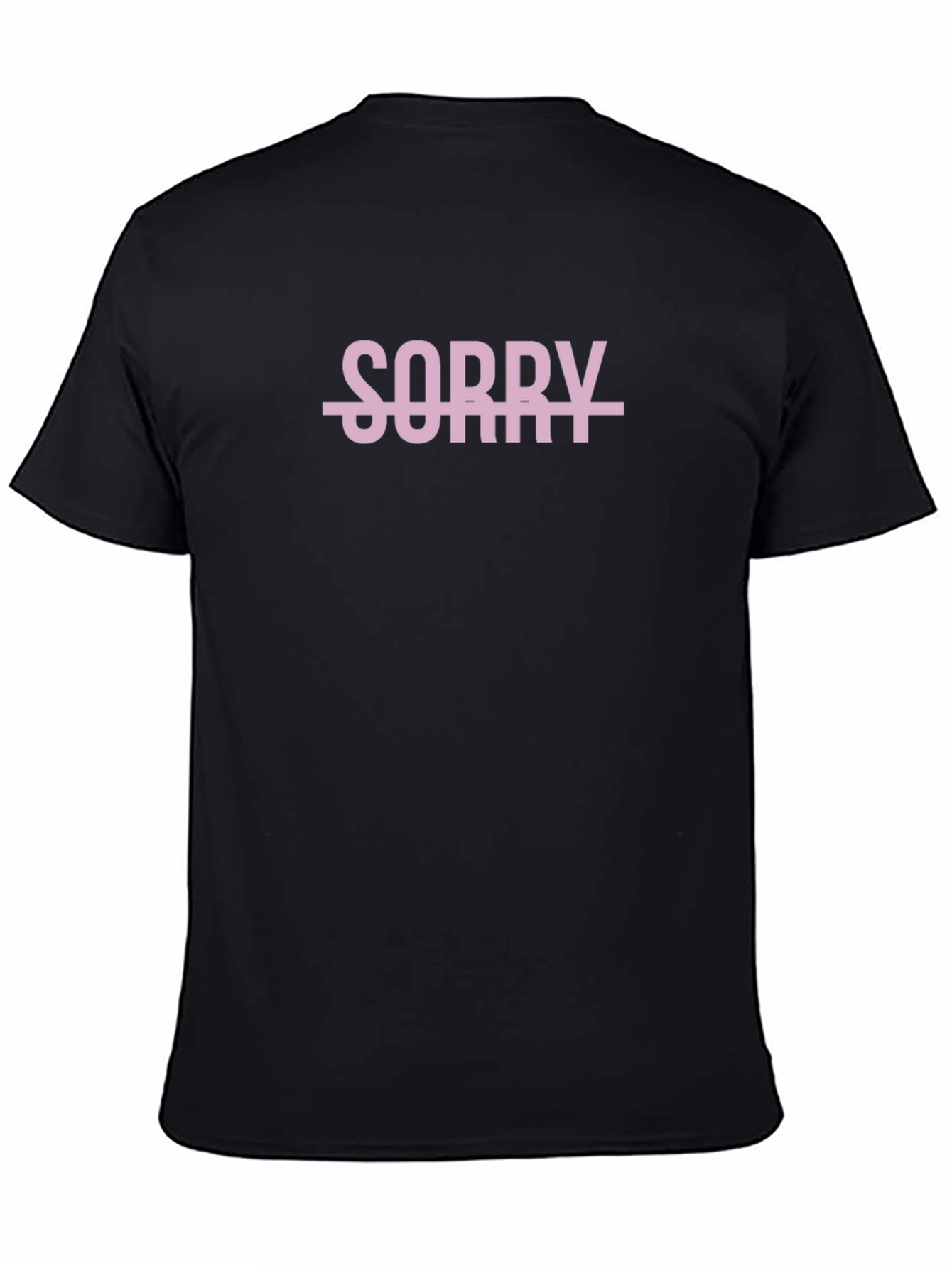 SORRY Statement Graphic Tee - Casual Style