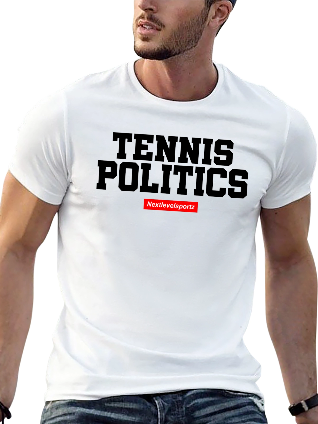 Tennis Politics Graphic T-Shirt