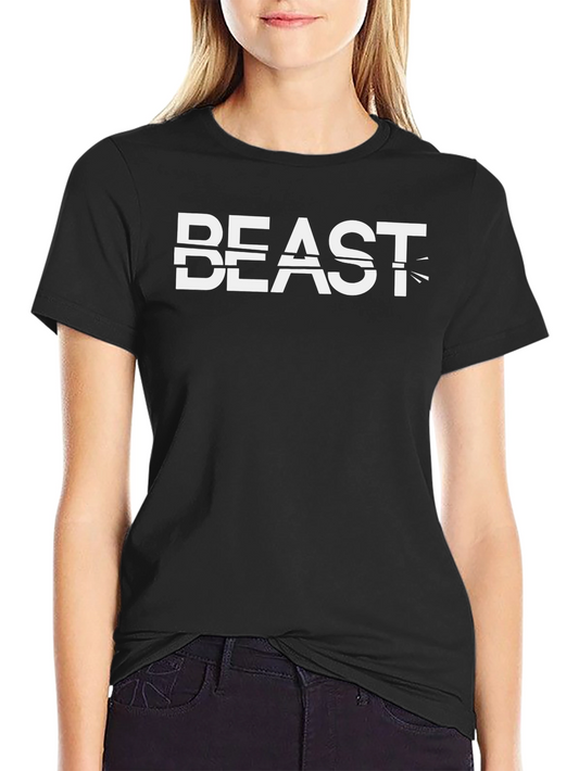 Beast Mode Black Graphic Tee - Fitness Apparel