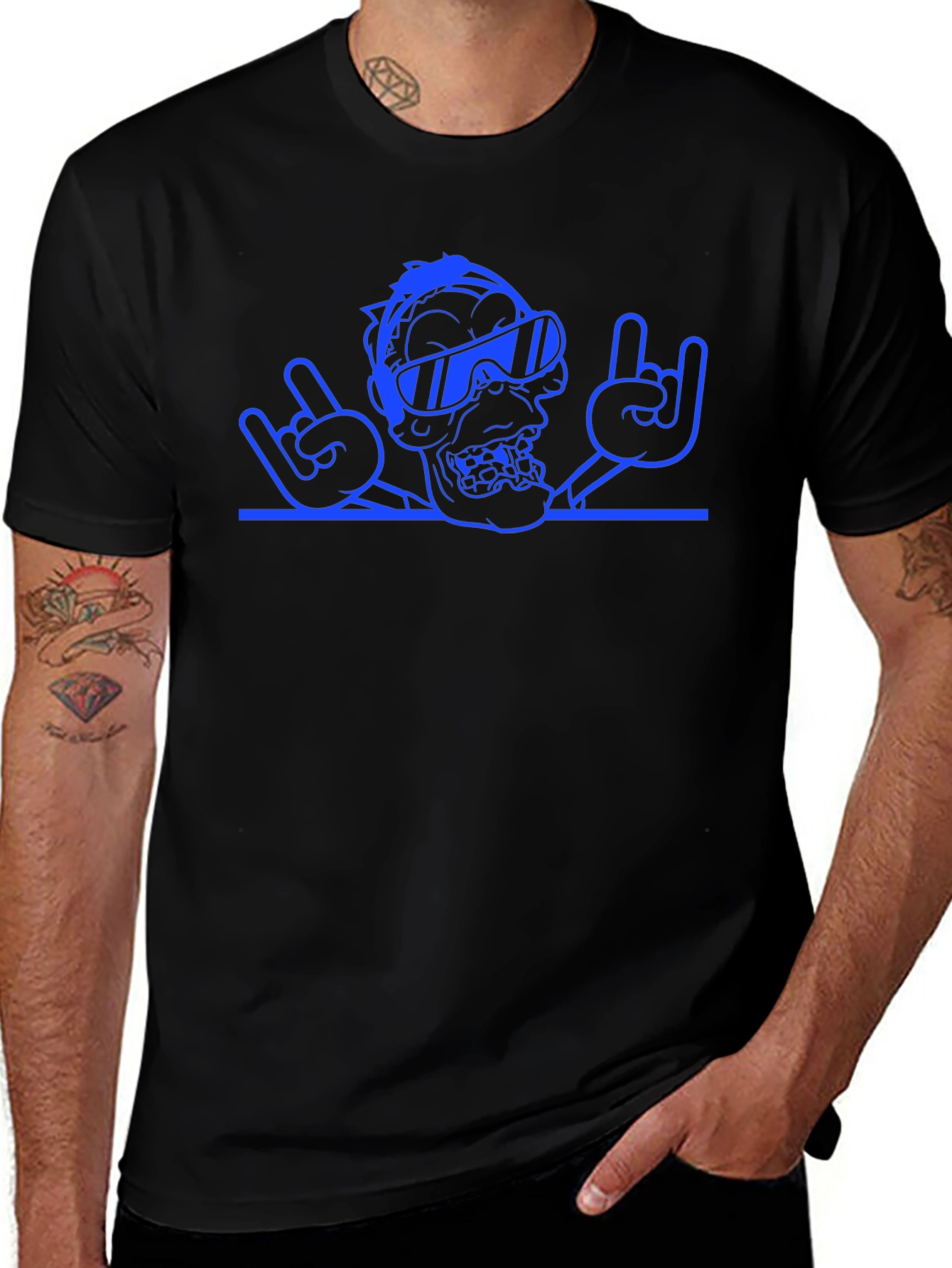 Cool Blue Rocker T-Shirt