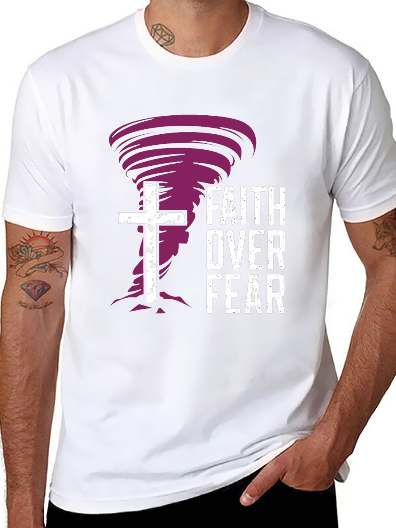 Faith Over Fear Graphic Tee