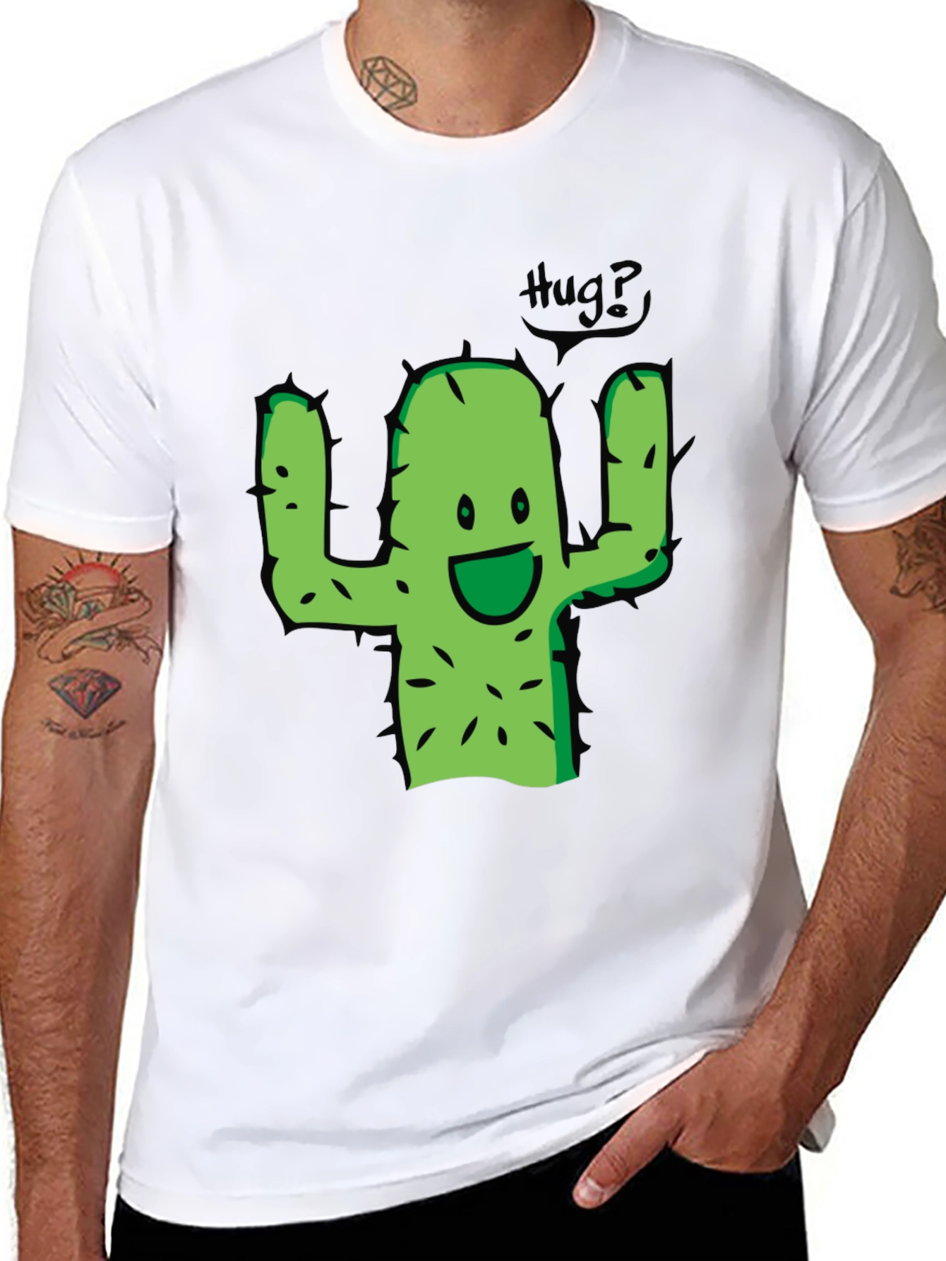 Hug Me Cactus T-Shirt