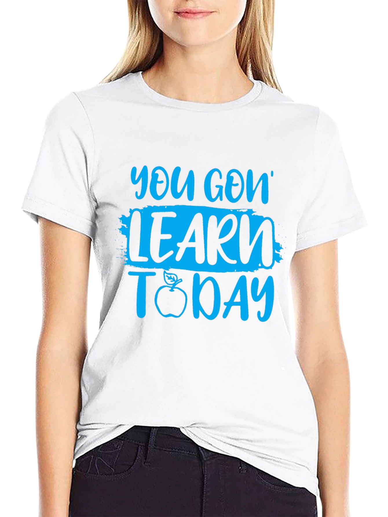 Learn Today Black T-Shirt